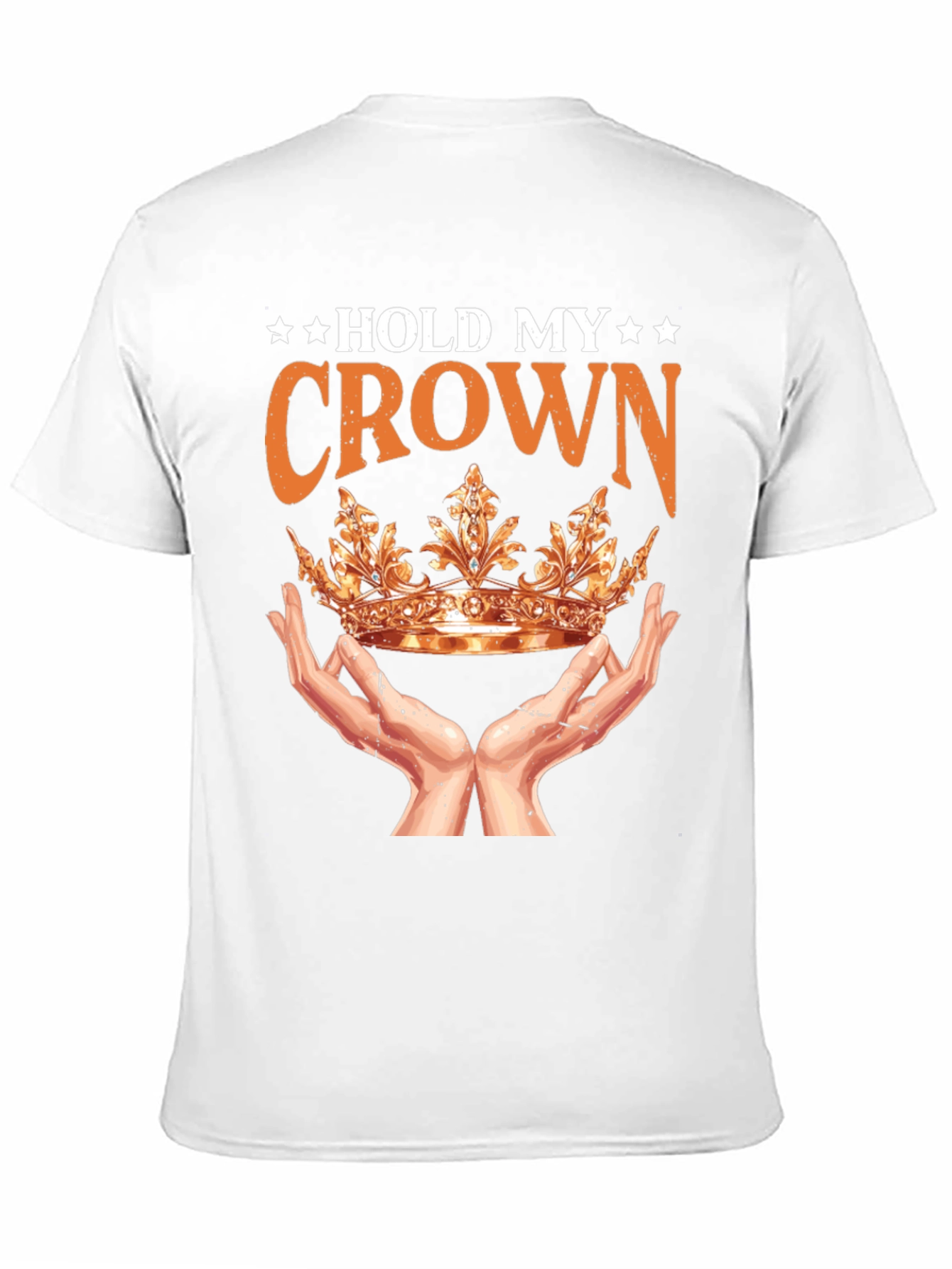 Hold My Crown Graphic Tee - Stylish Unisex Design