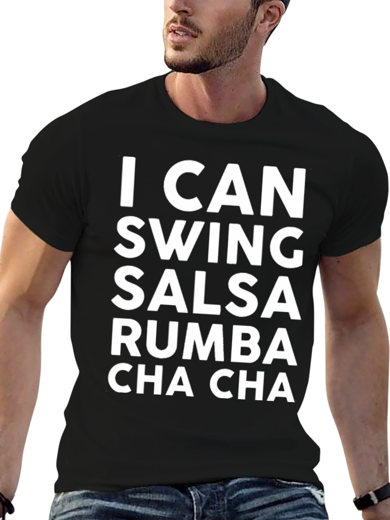 I Can Swing Salsa Dance Graphic Tee