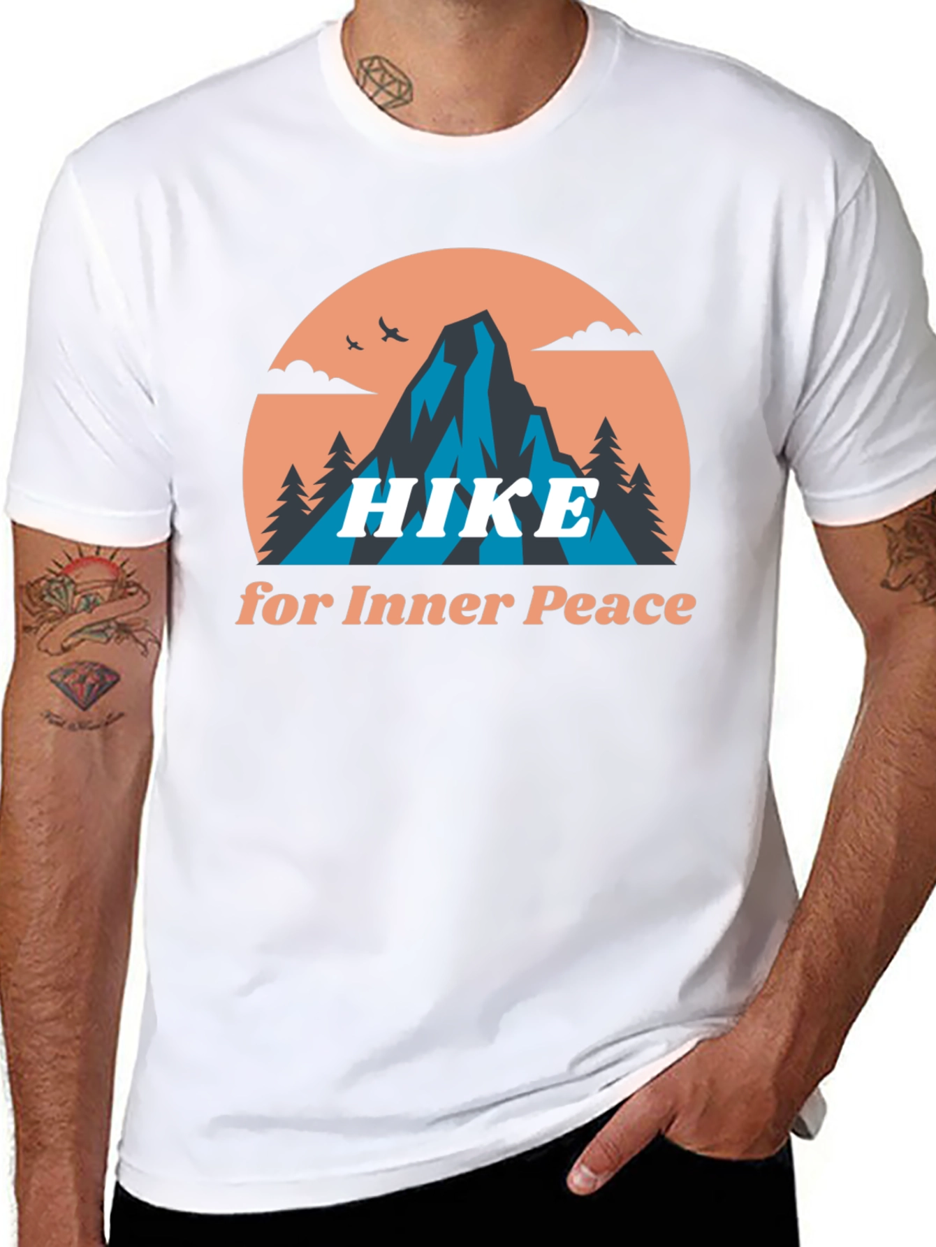 Hike for Inner Peace Graphic Tee