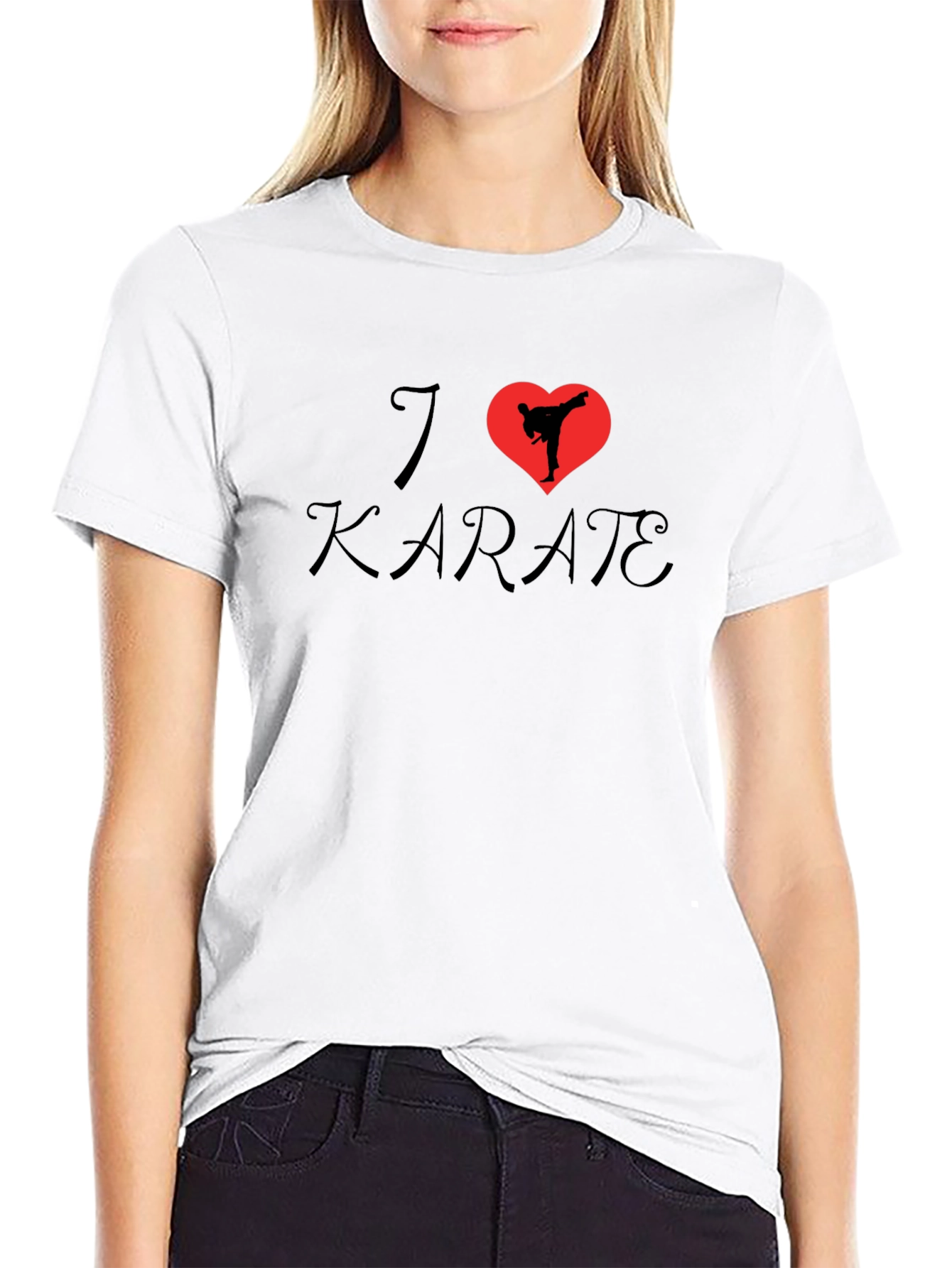 I Heart Karate T-Shirt - Martial Arts Tee