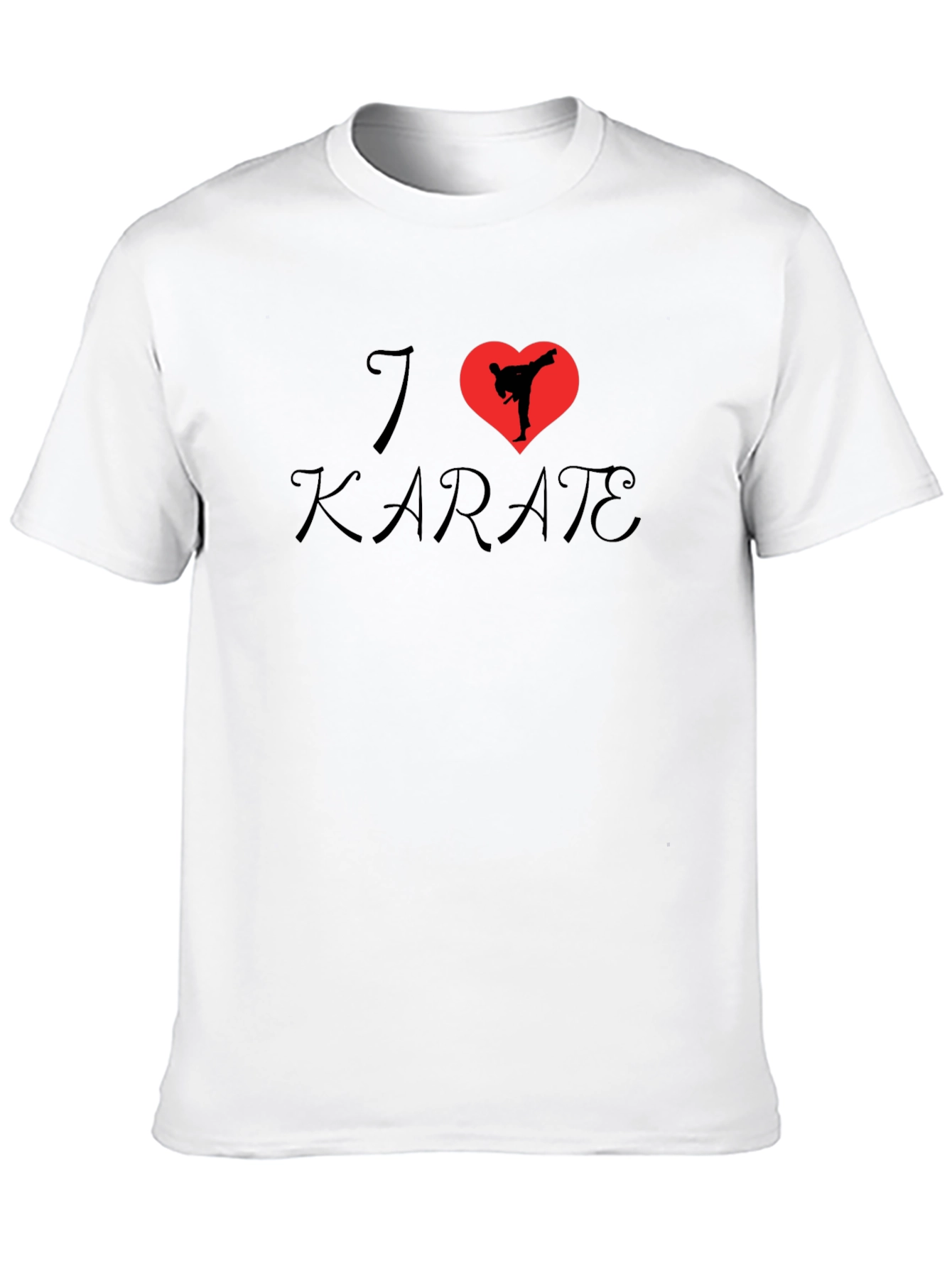 I Heart Karate T-Shirt - Martial Arts Tee