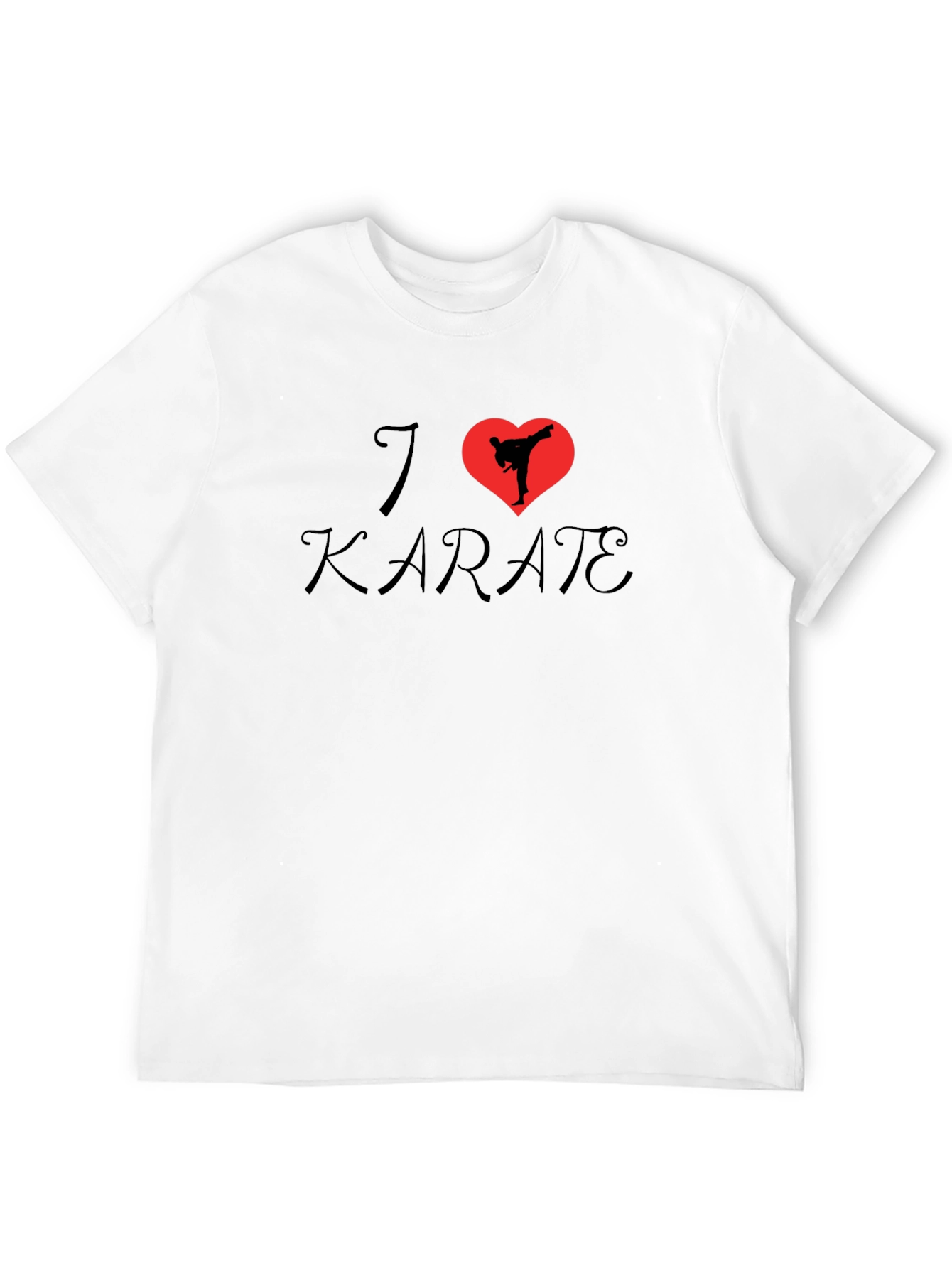 I Heart Karate T-Shirt - Martial Arts Tee