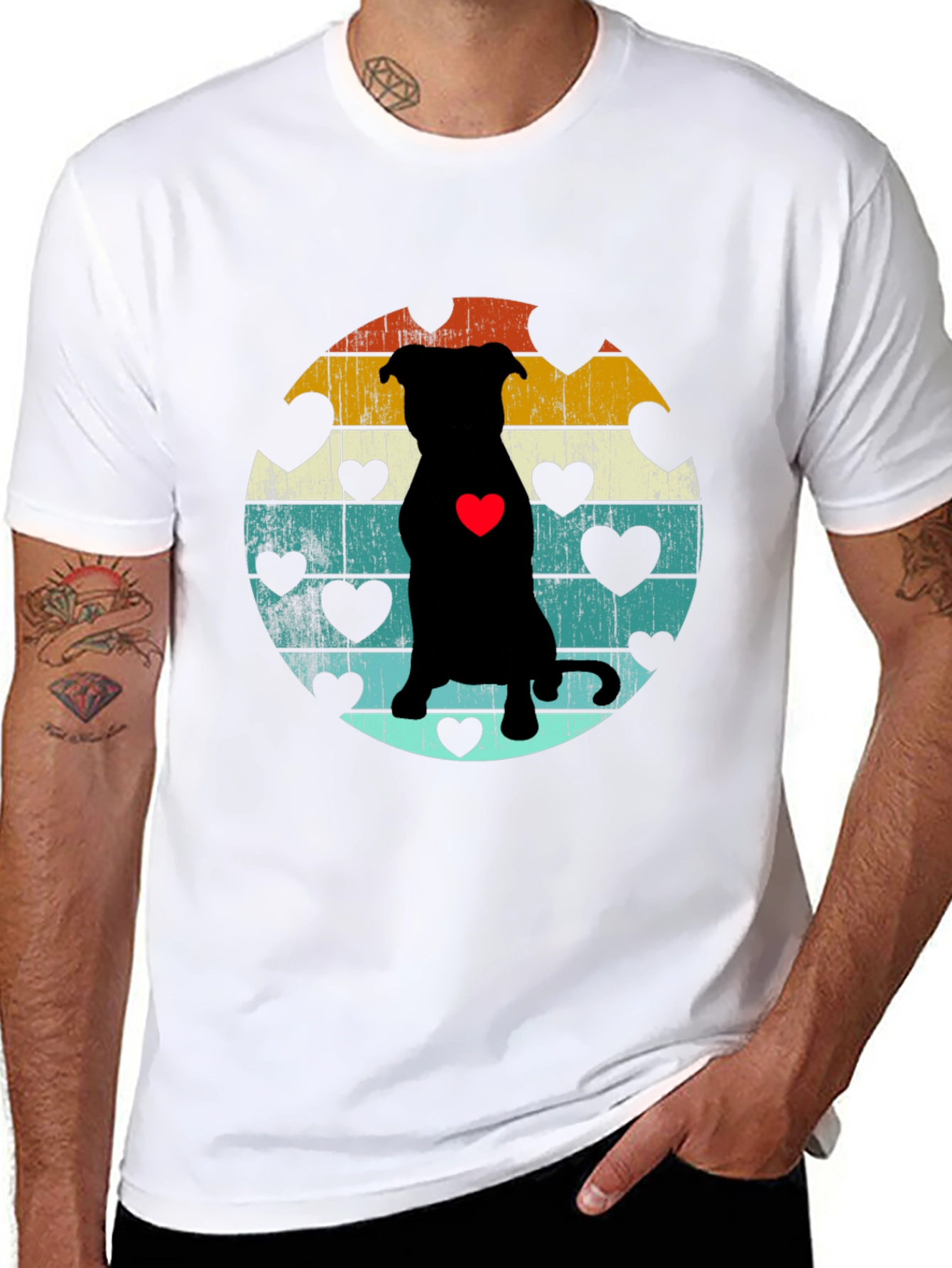 Retro Dog Lover T-Shirt