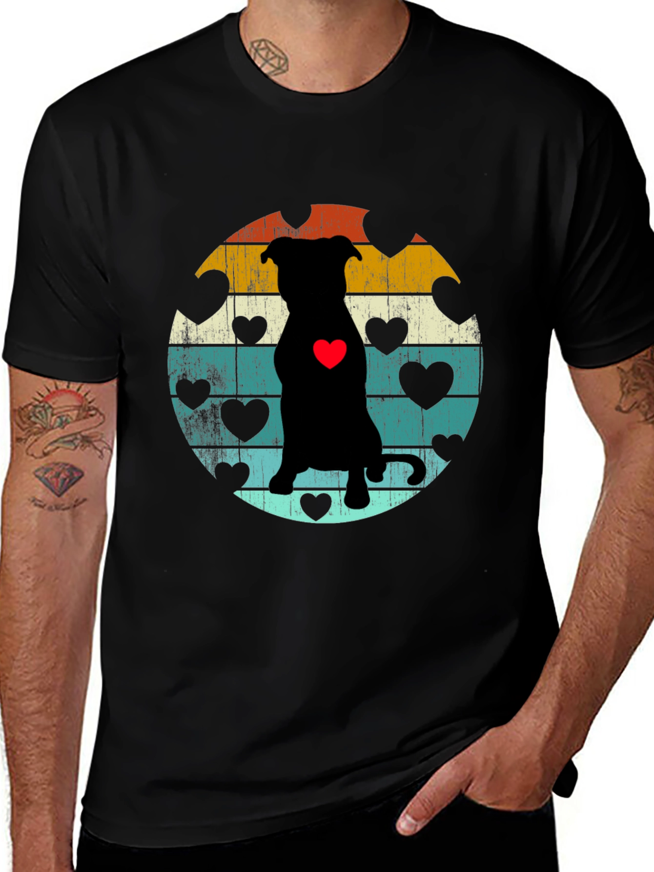 Retro Dog Lover T-Shirt