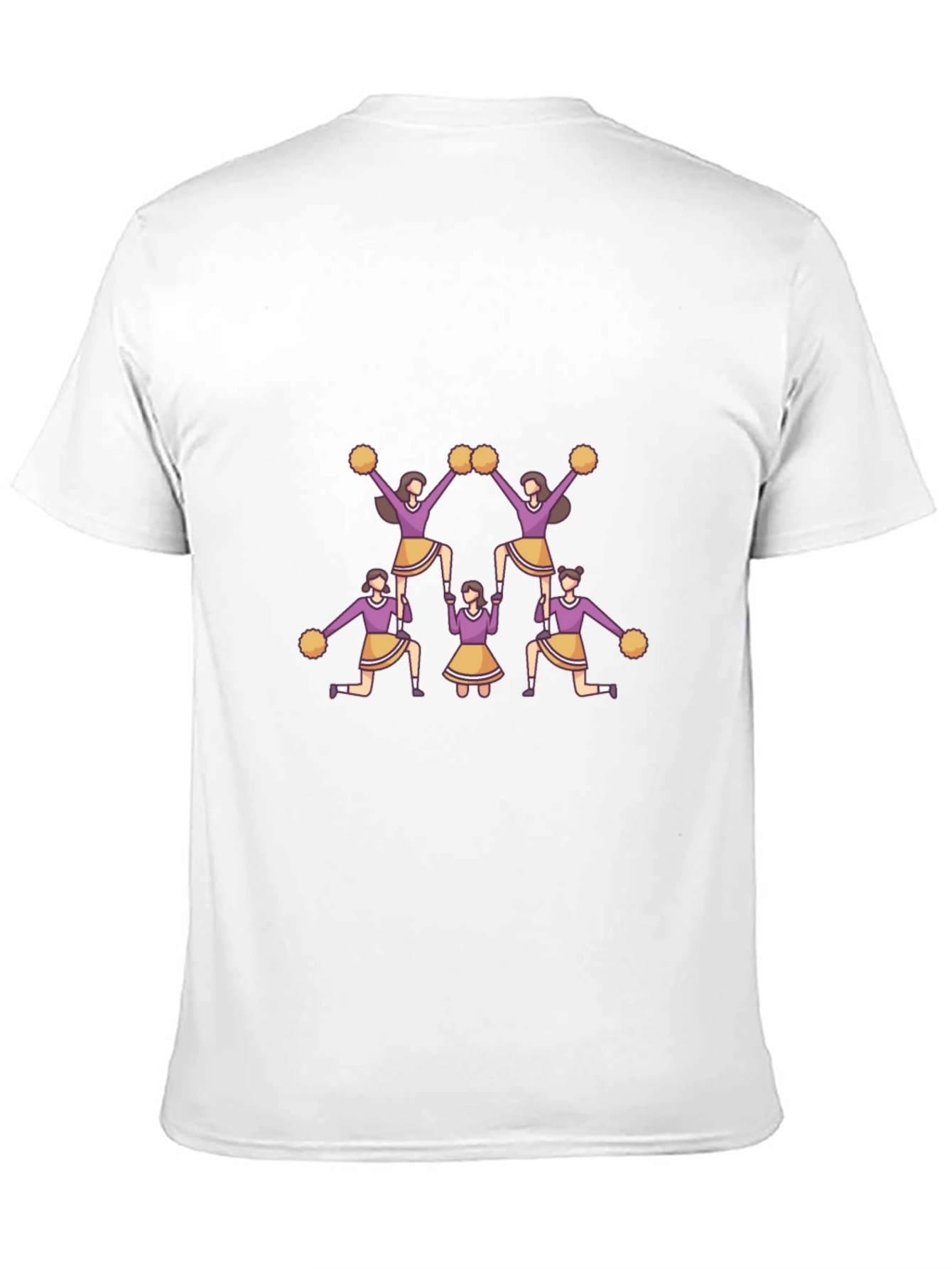 Cheerleader Squad Graphic T-Shirt