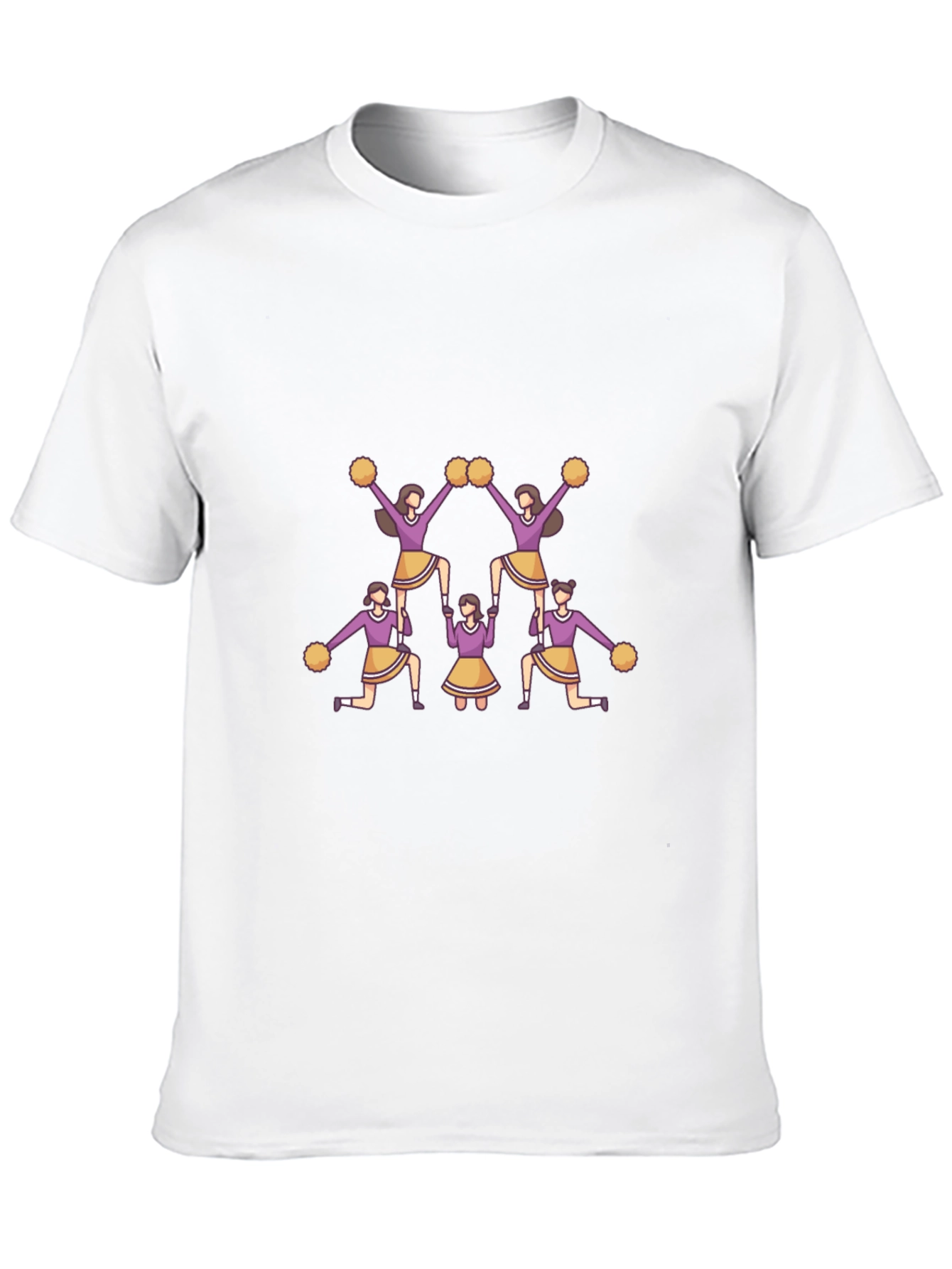Cheerleader Squad Graphic T-Shirt