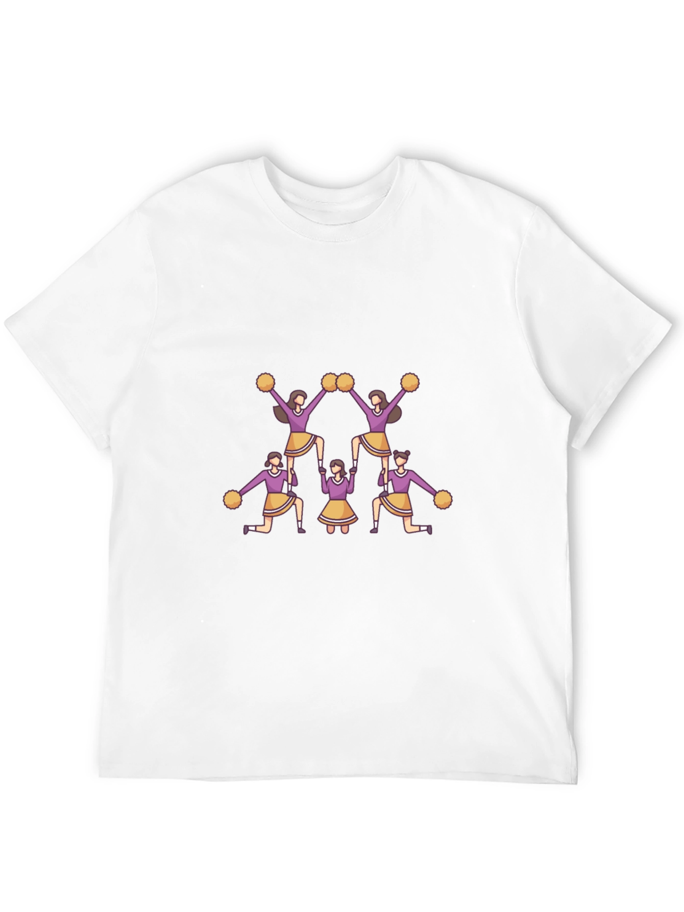 Cheerleader Squad Graphic T-Shirt