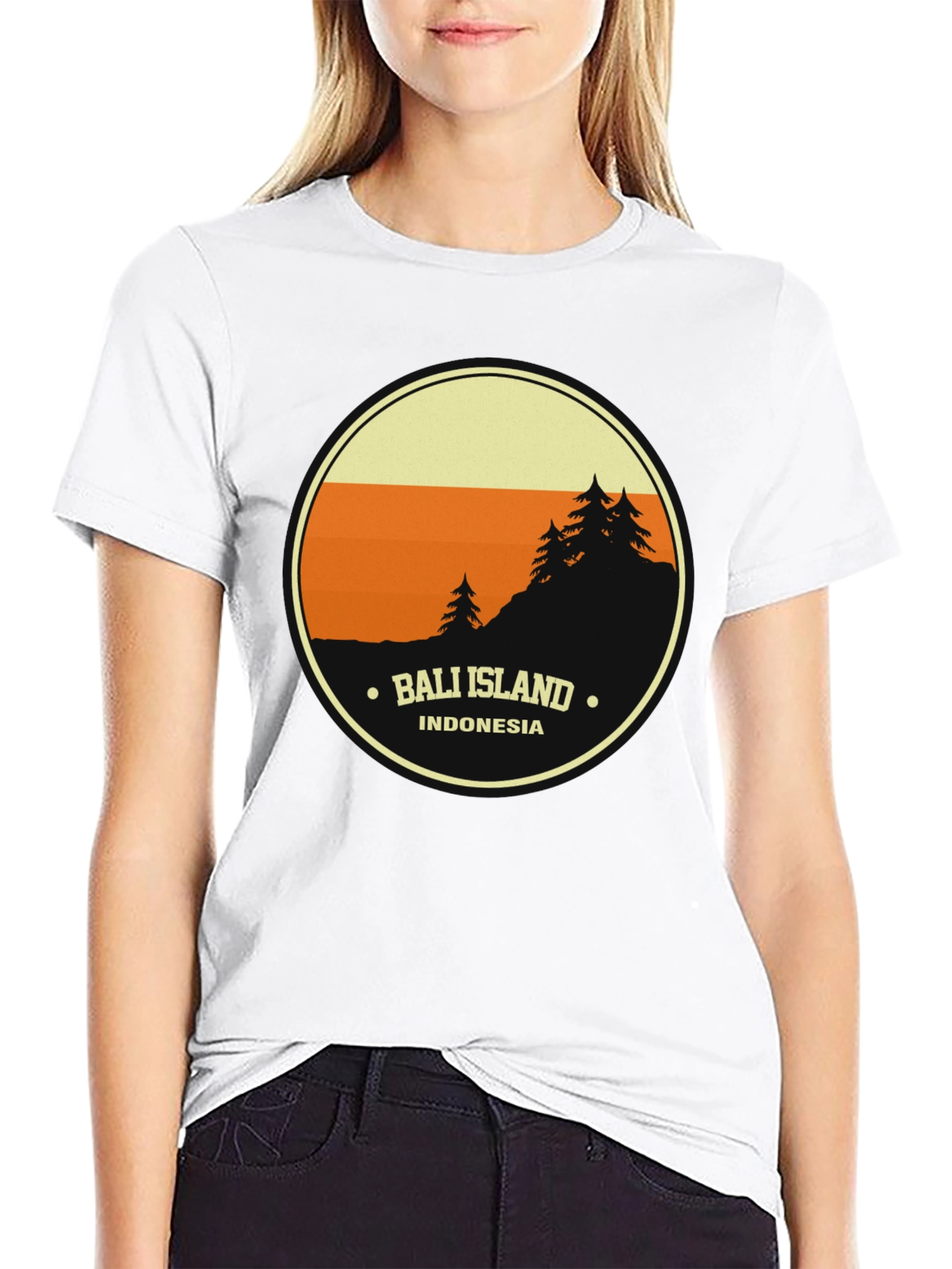 Bali Island Retro T-Shirt - Indonesia Adventure Tee