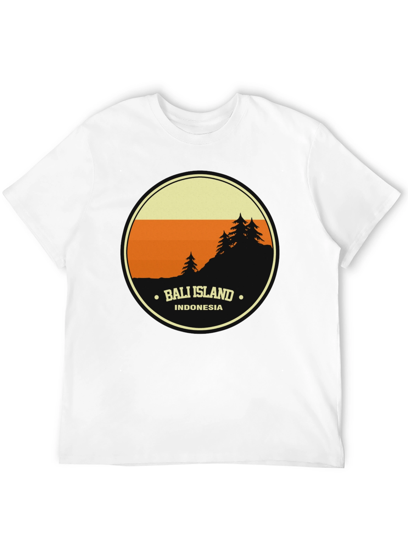 Bali Island Retro T-Shirt - Indonesia Adventure Tee