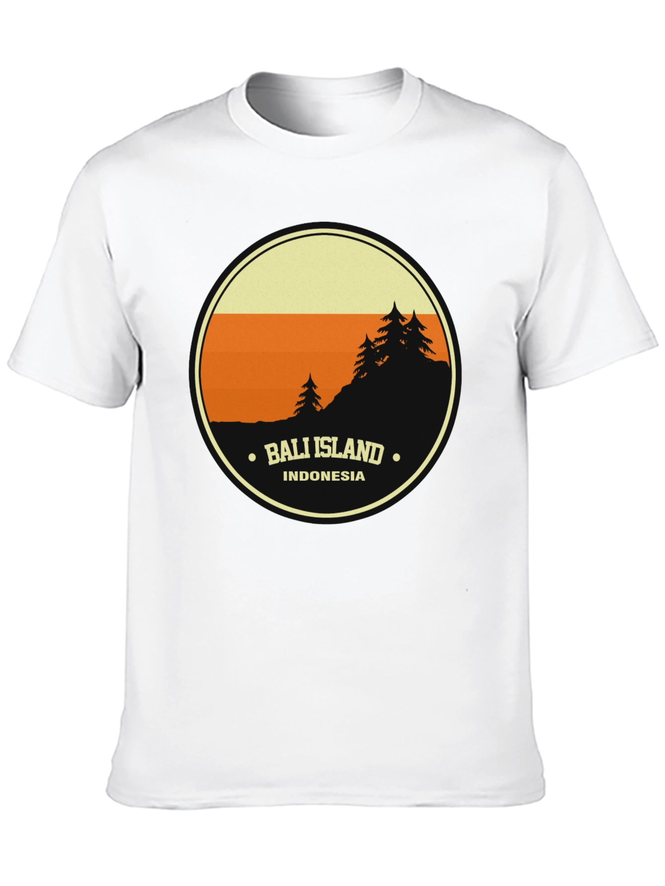 Bali Island Retro T-Shirt - Indonesia Adventure Tee
