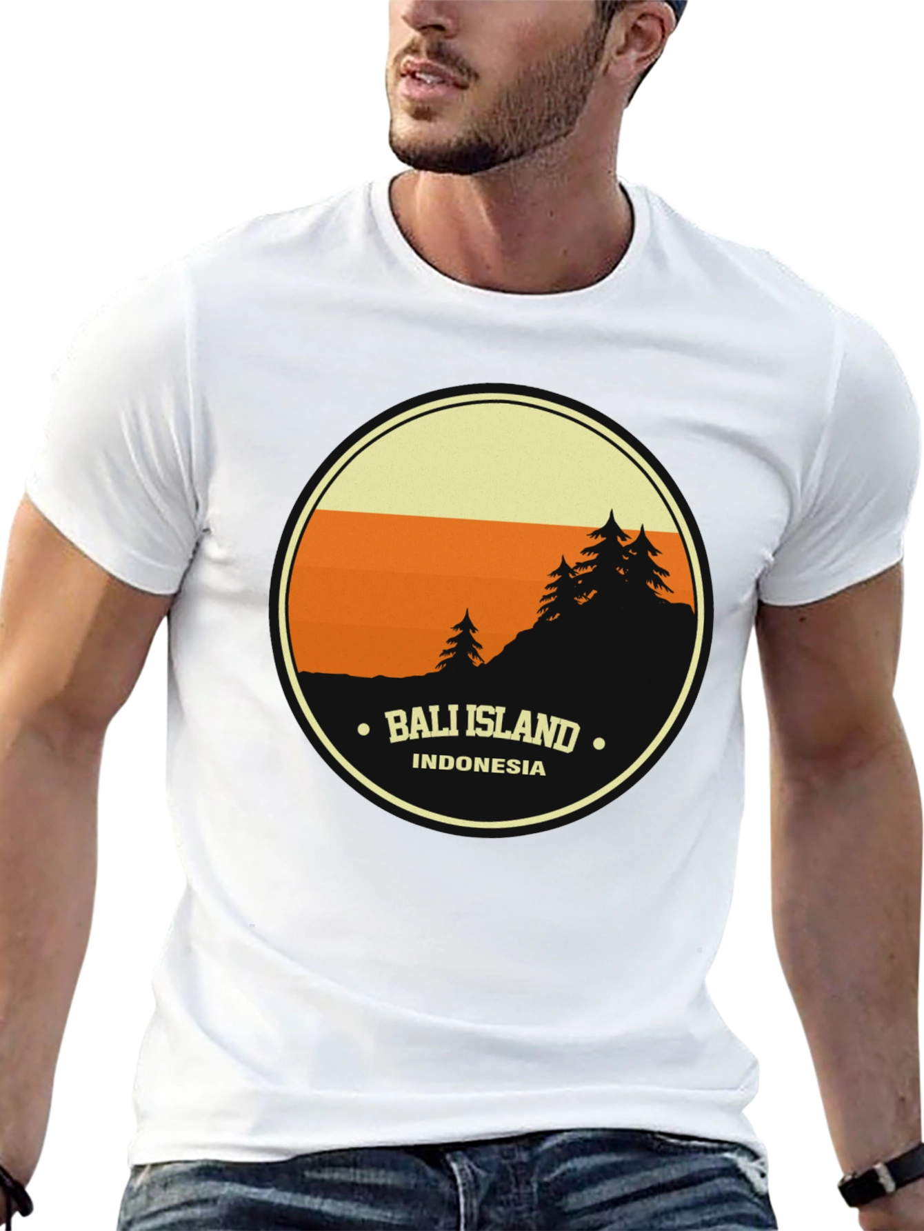 Bali Island Retro T-Shirt - Indonesia Adventure Tee