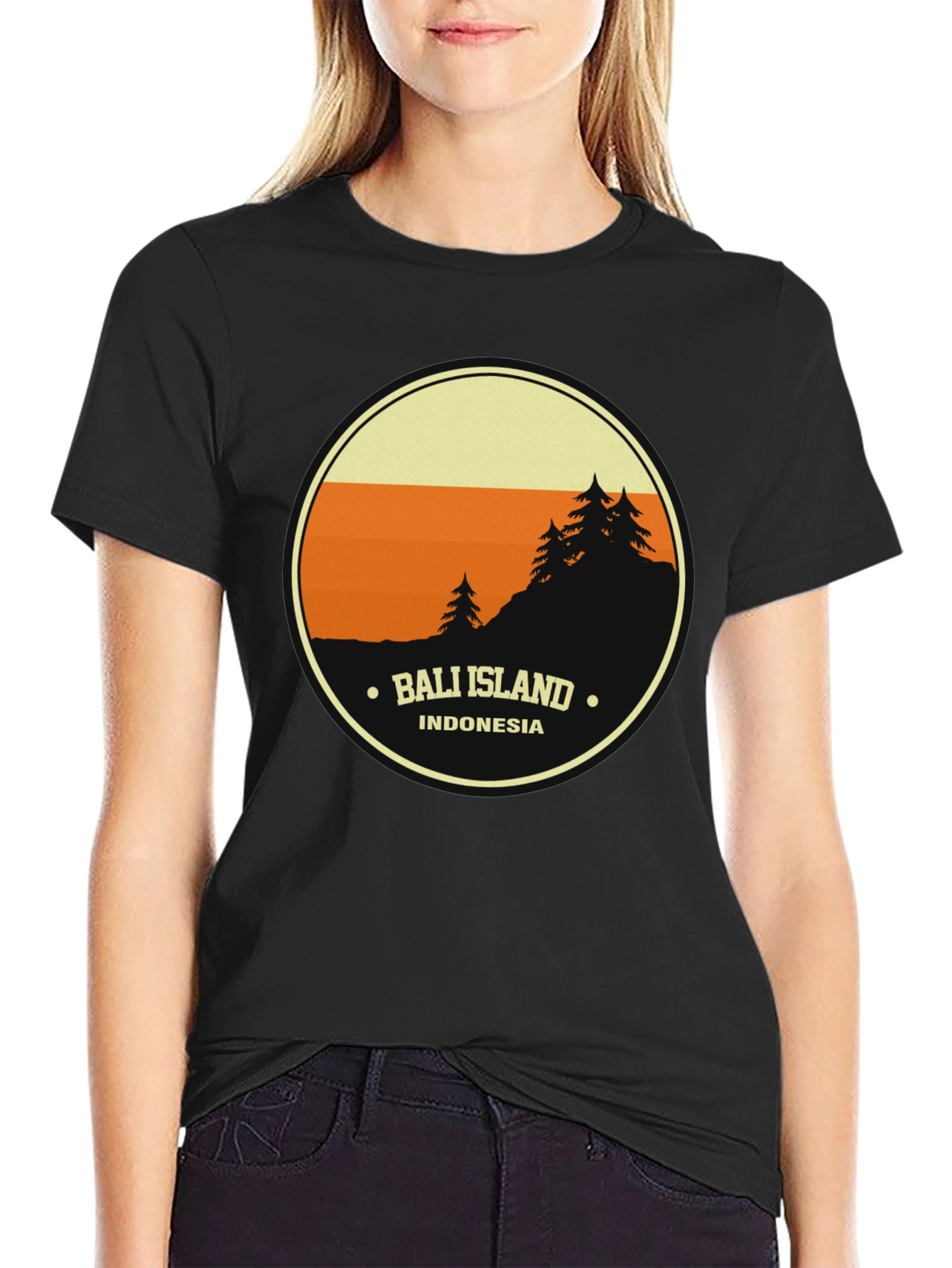 Bali Island Retro T-Shirt - Indonesia Adventure Tee