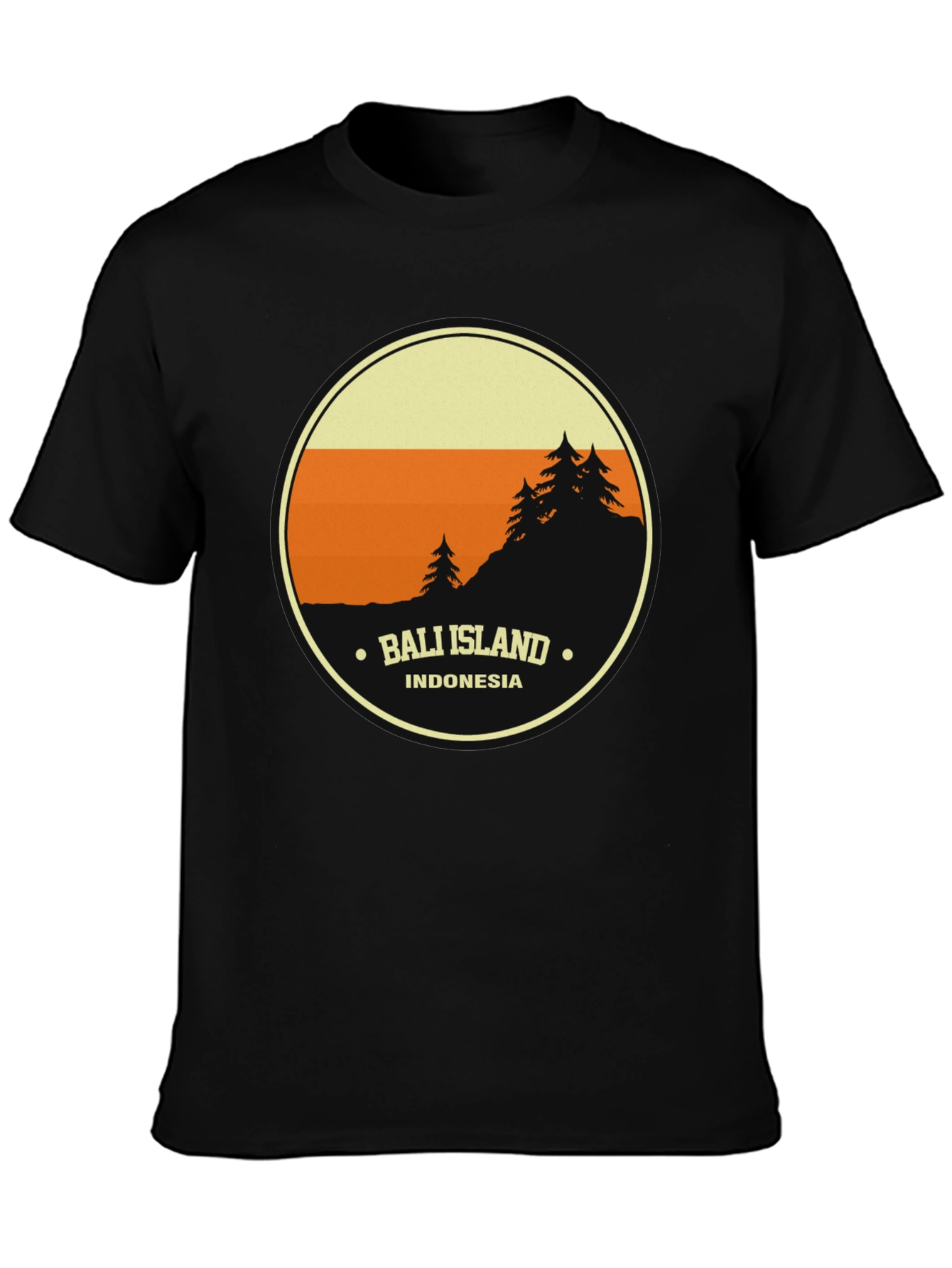 Bali Island Retro T-Shirt - Indonesia Adventure Tee