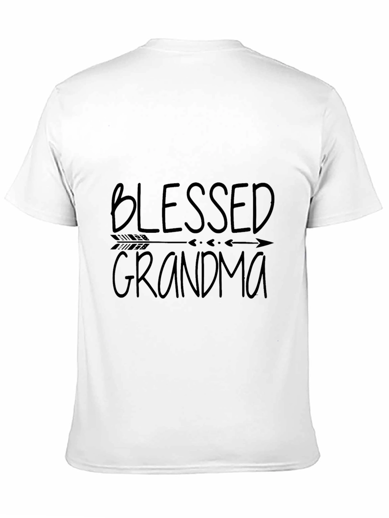 Blessed Grandma Graphic Tee - Black Unisex T-Shirt