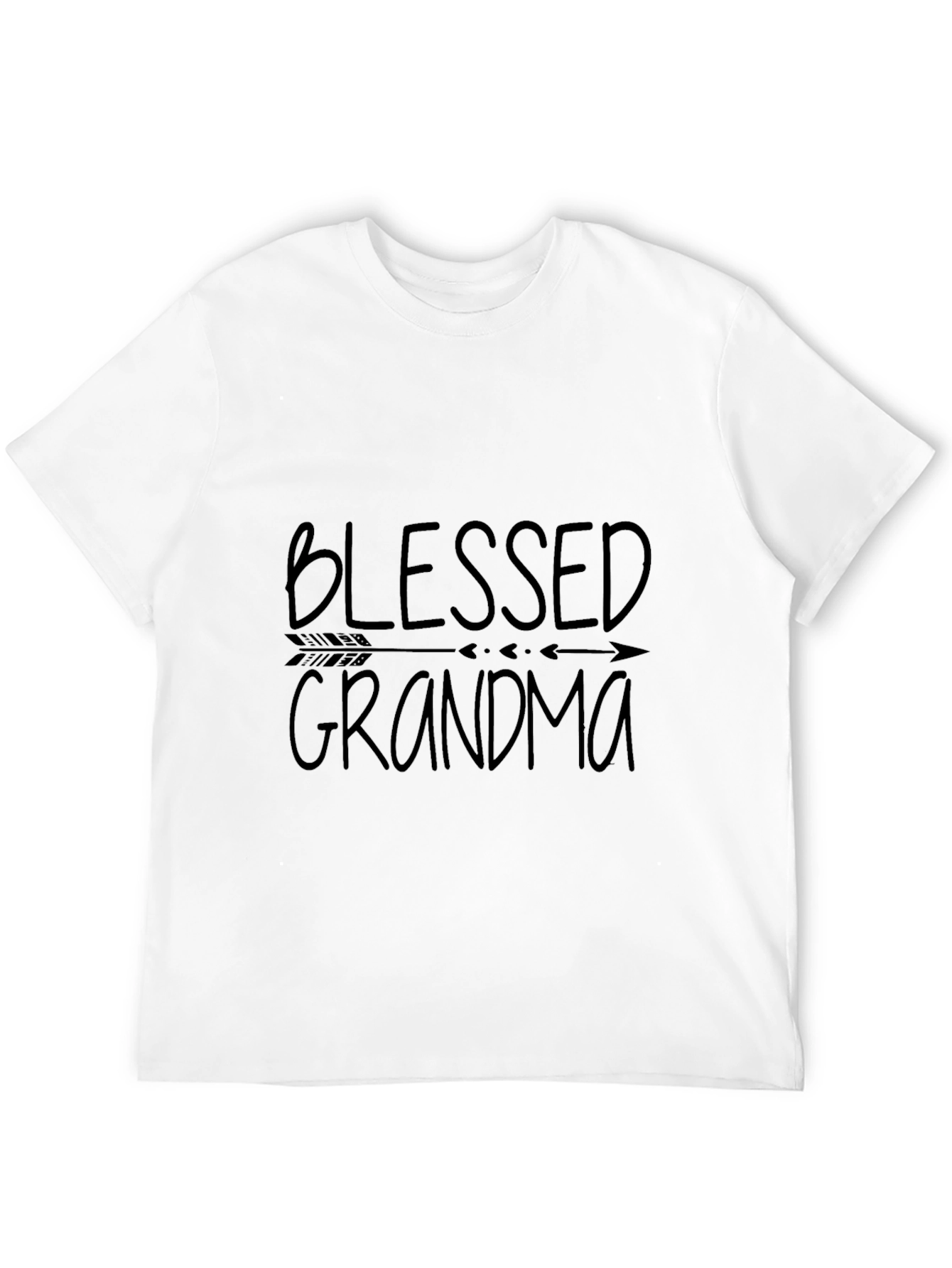 Blessed Grandma Graphic Tee - Black Unisex T-Shirt