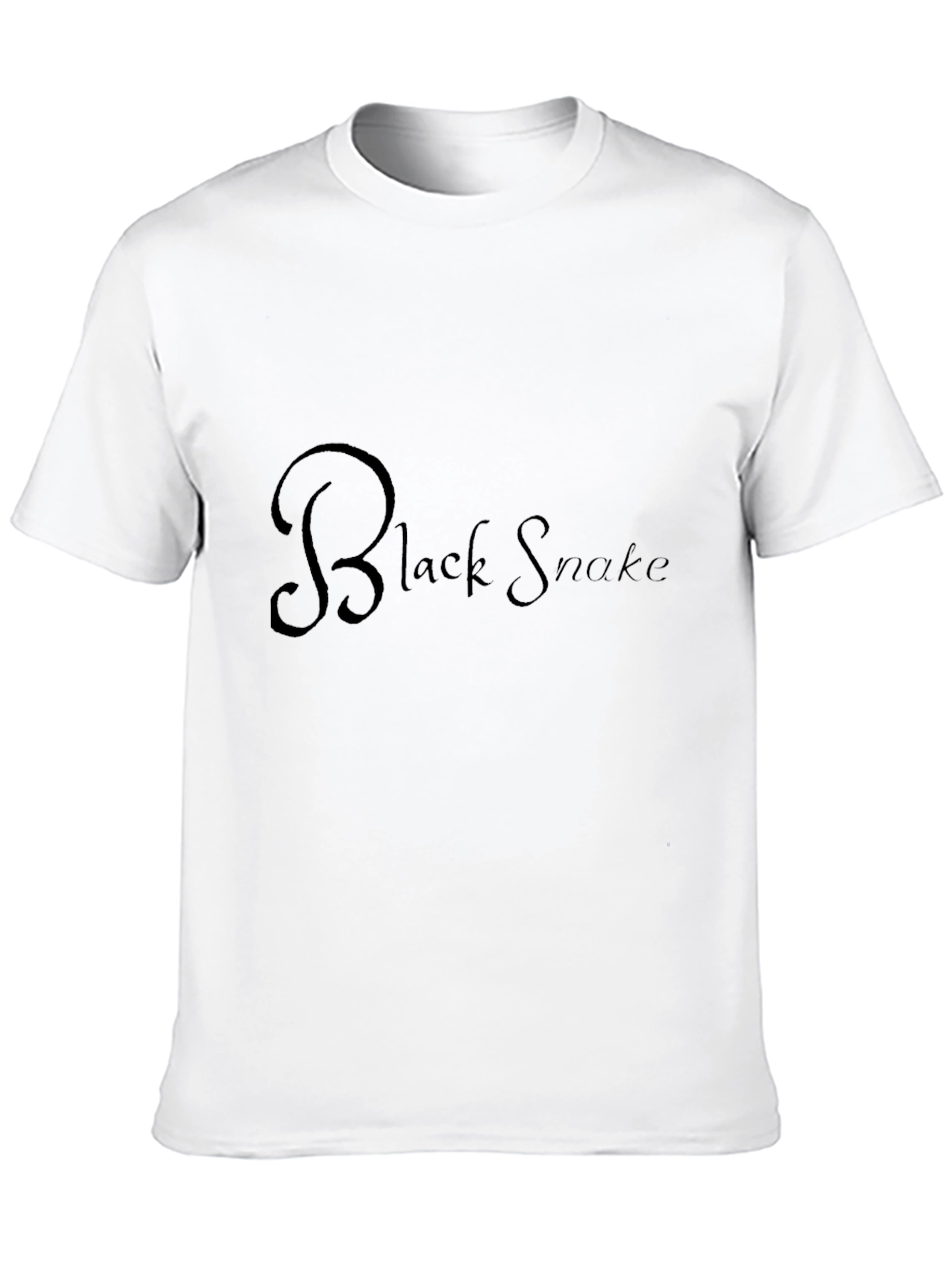 Black Snake Graphic Tee - Soft Cotton Comfort