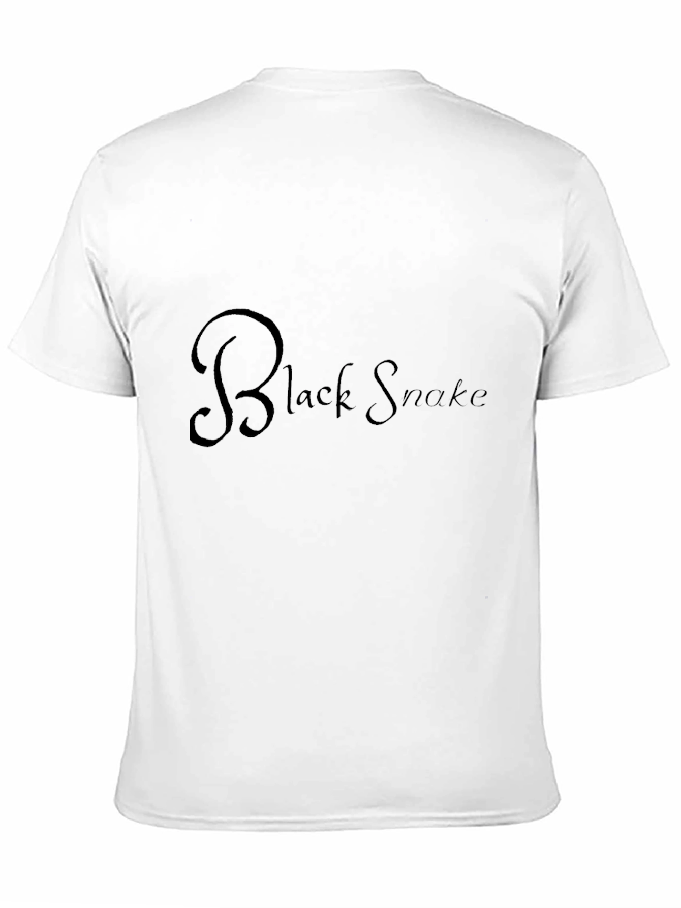 Black Snake Graphic Tee - Soft Cotton Comfort