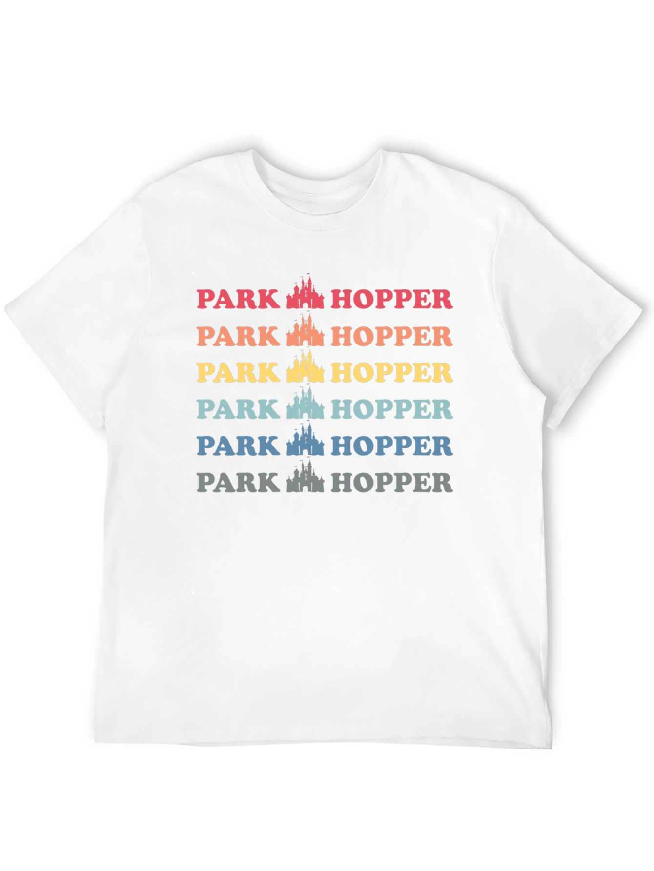 Park Hopper T-Shirt - Retro Castle Design