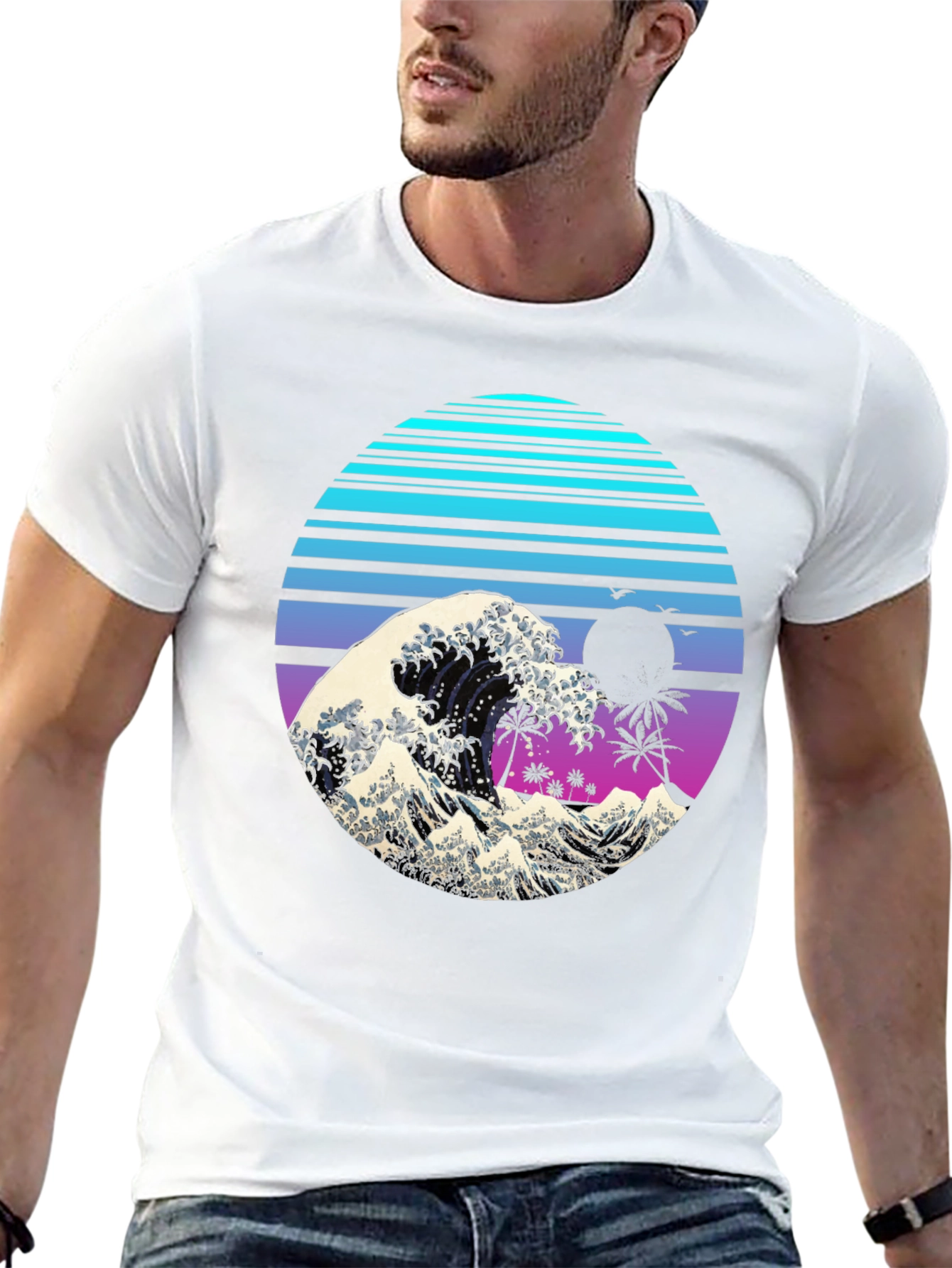 Retro Wave Graphic Tee