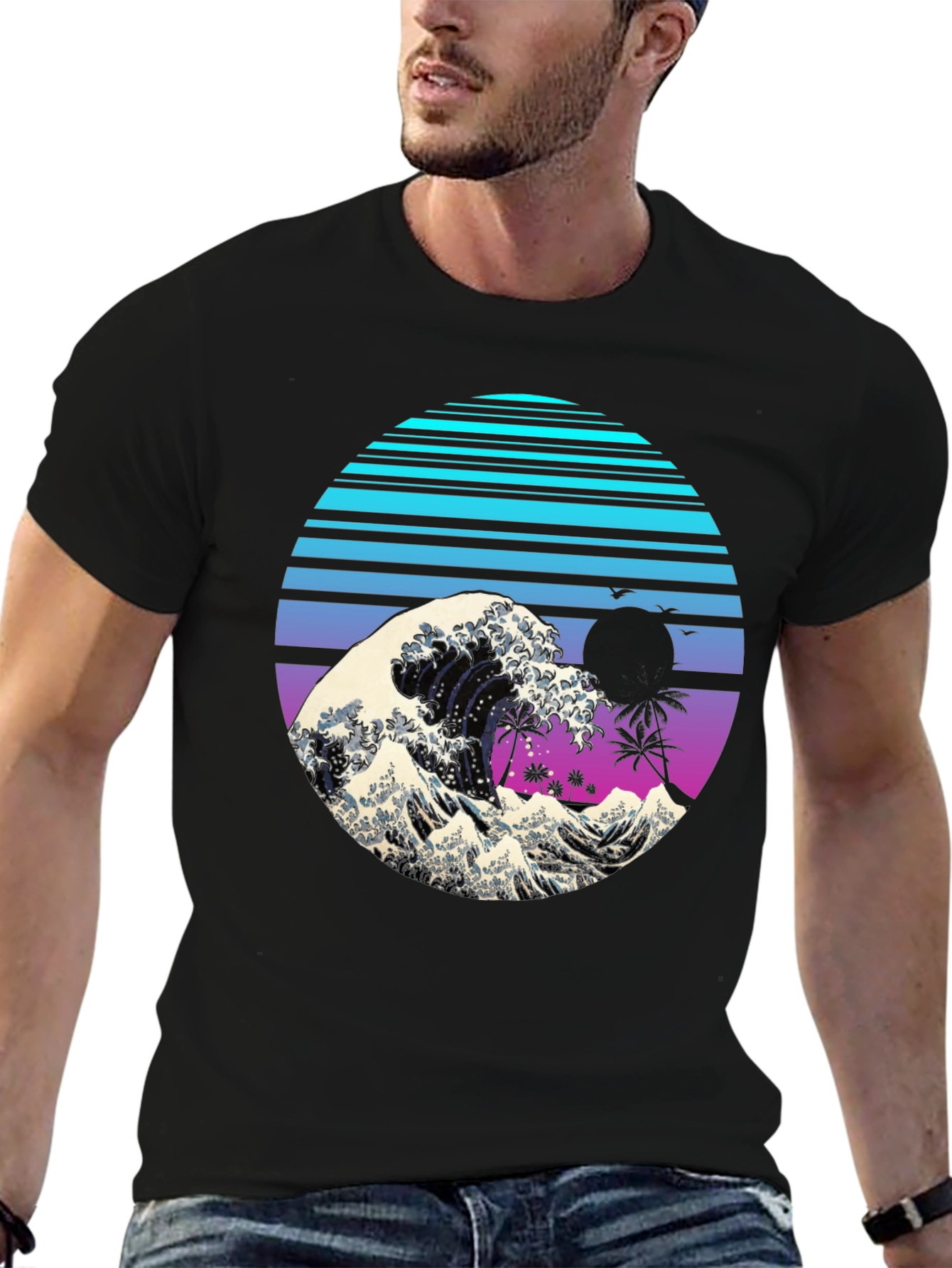 Retro Wave Graphic Tee