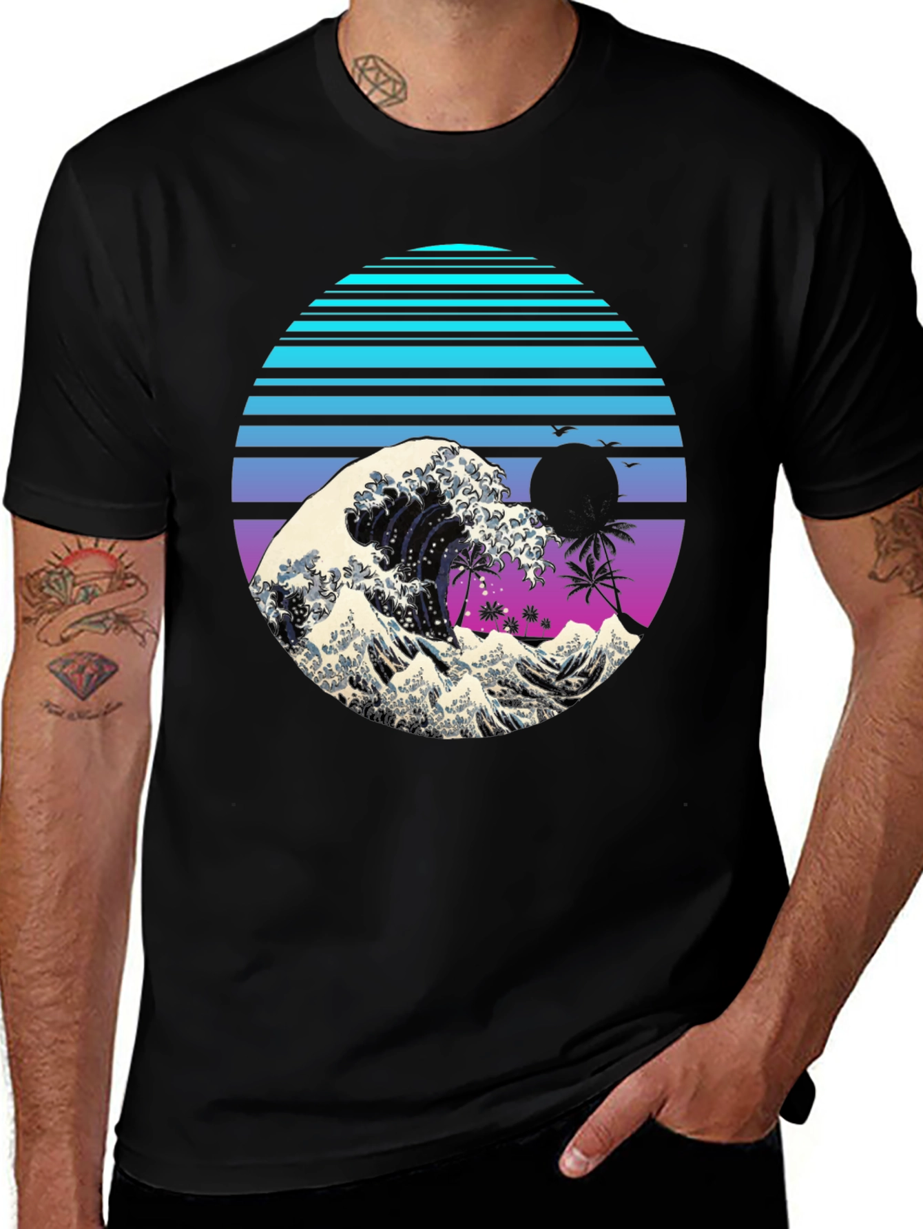 Retro Wave Graphic Tee