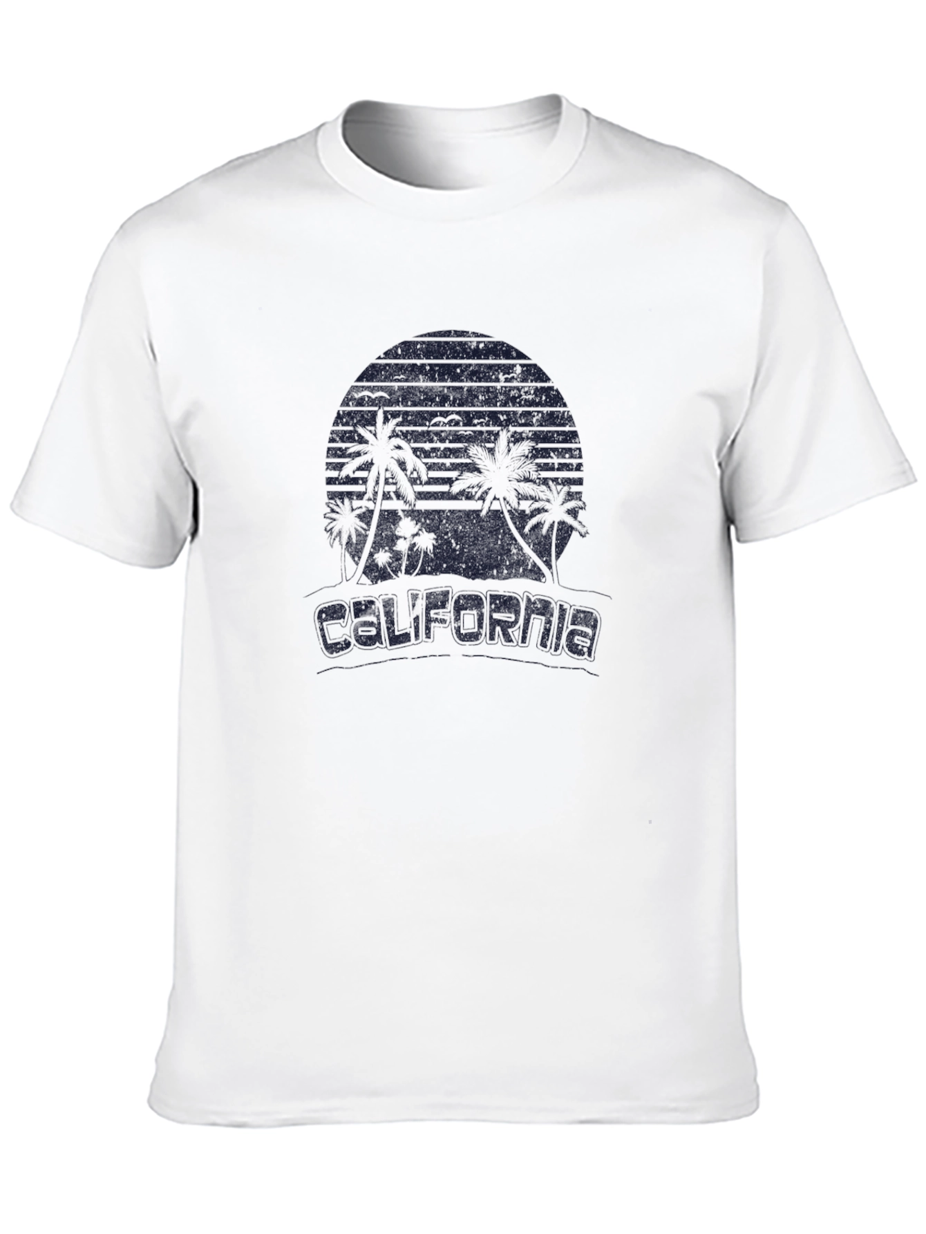 California Graphic T-Shirt - Black
