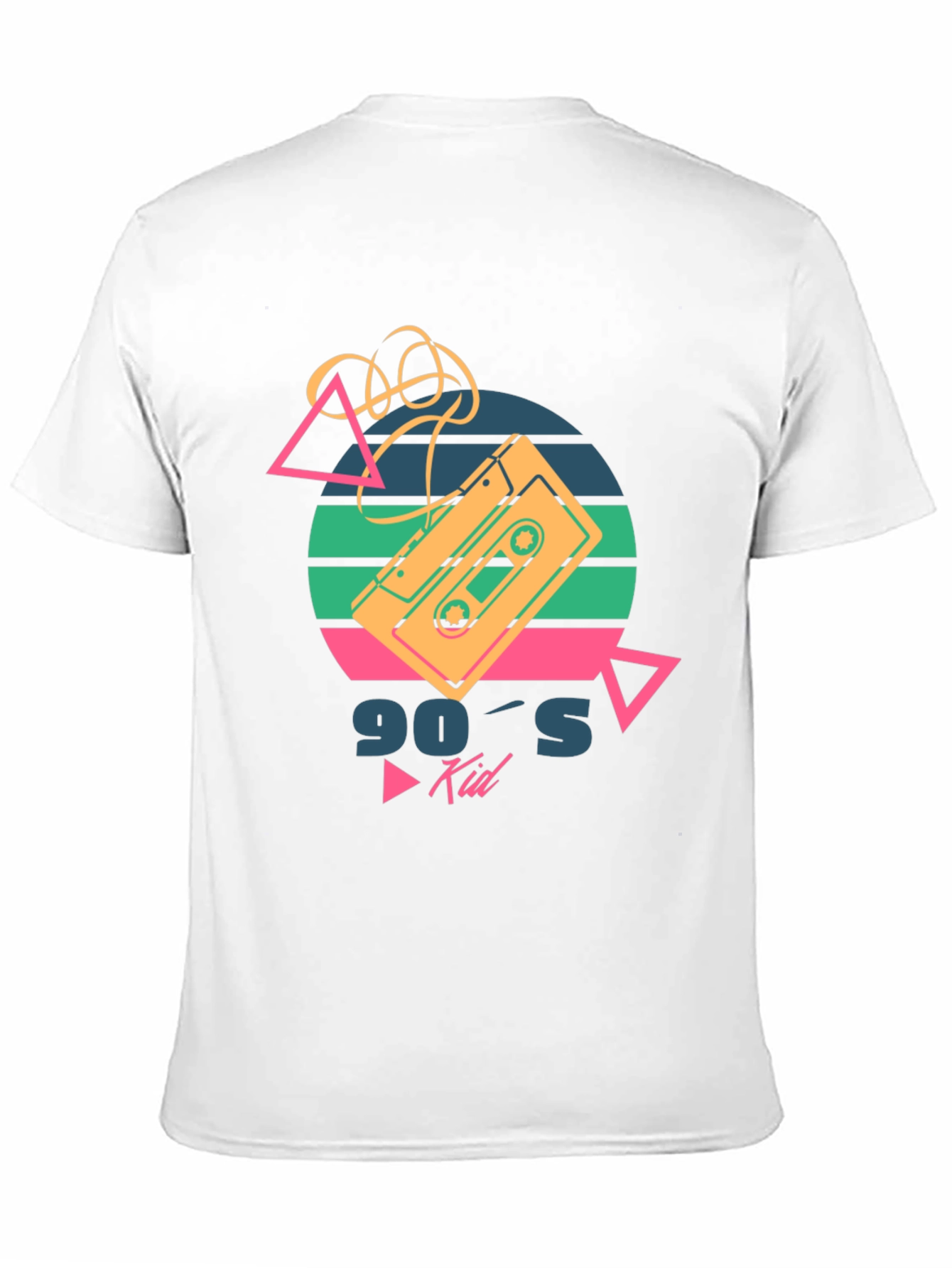 Retro 90s Kid Cassette Tape Graphic T-Shirt