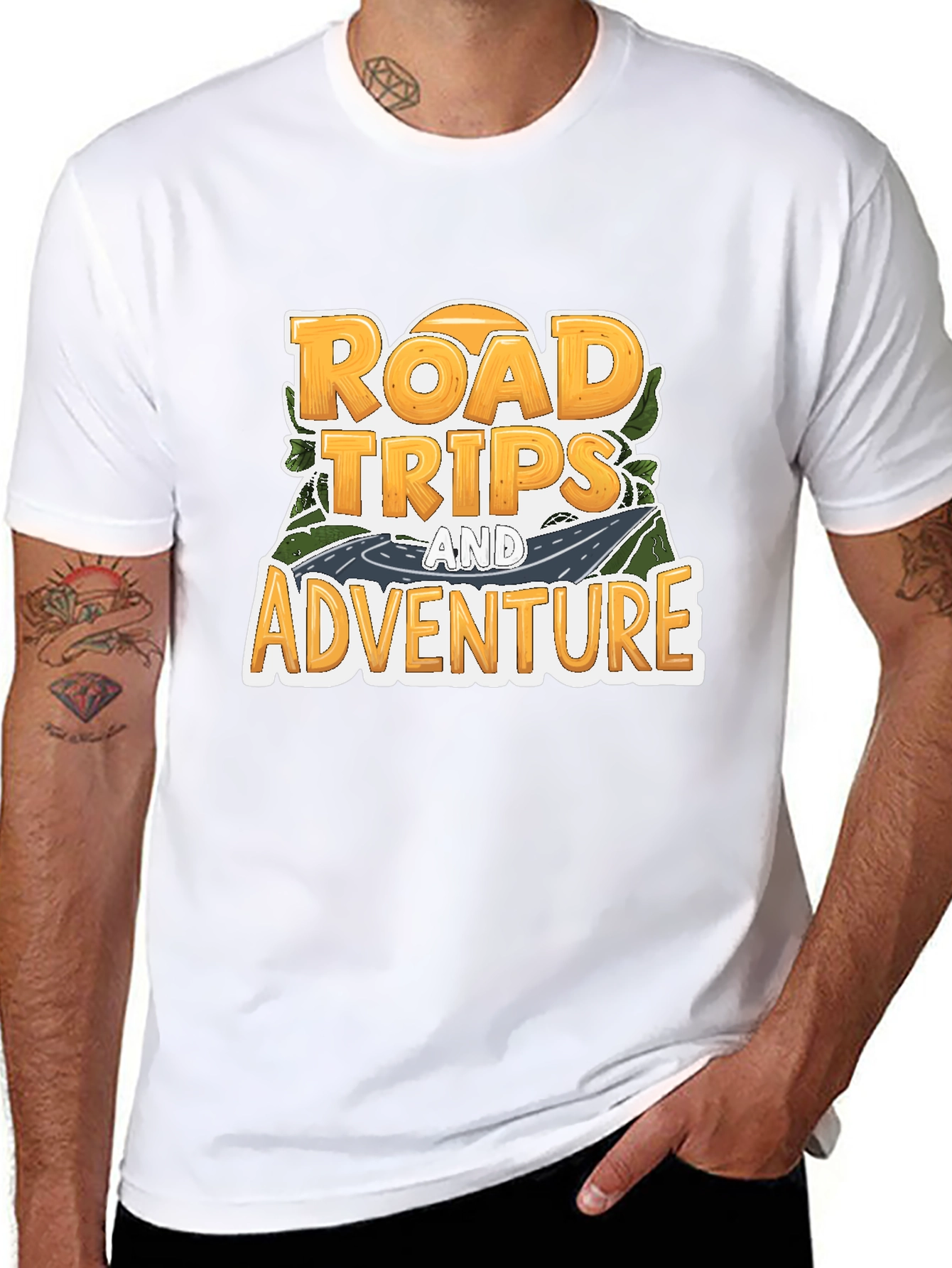 Road Trips and Adventure Graphic Tee