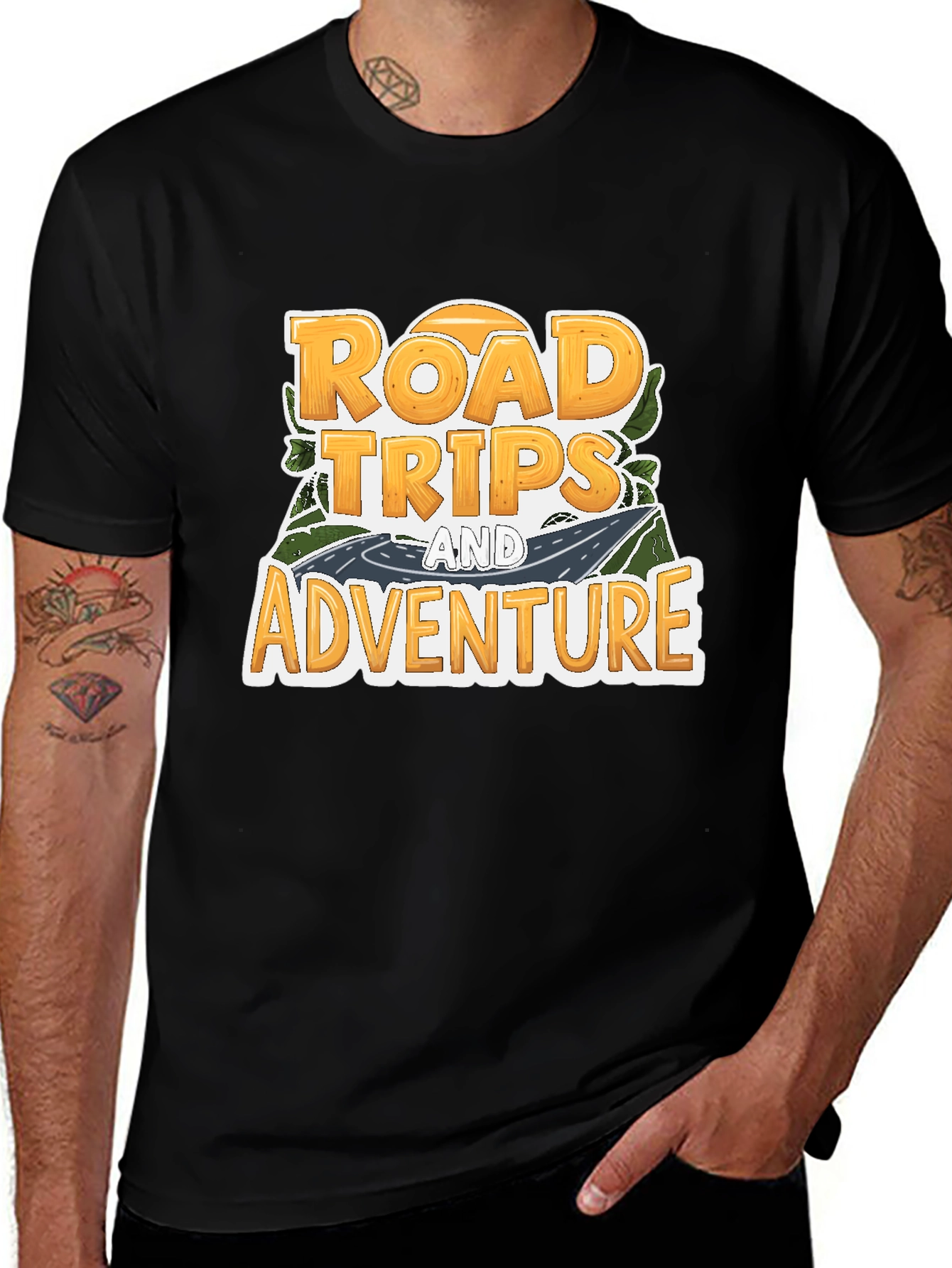 Road Trips and Adventure Graphic Tee