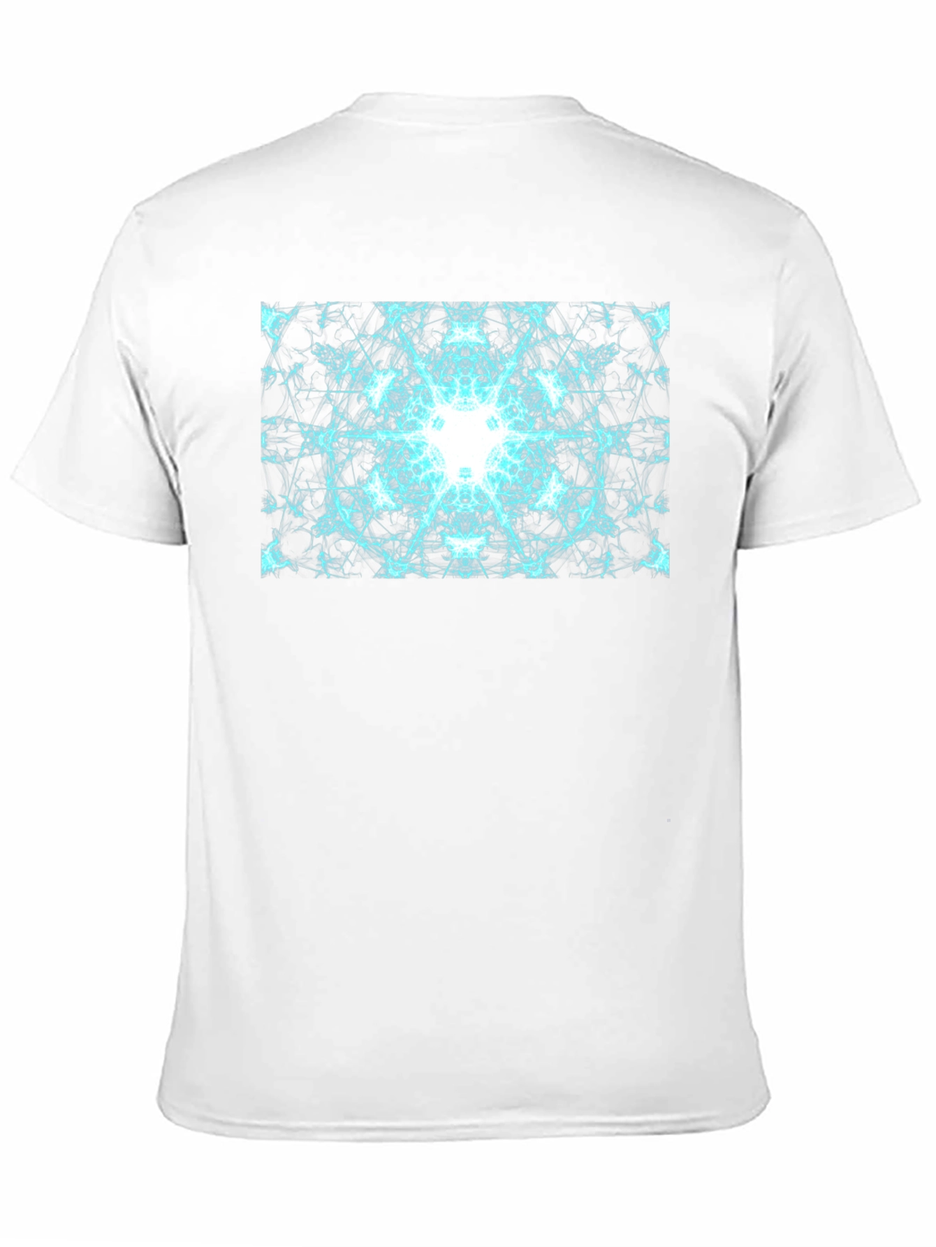 Electric Mandala Graphic Black T-Shirt