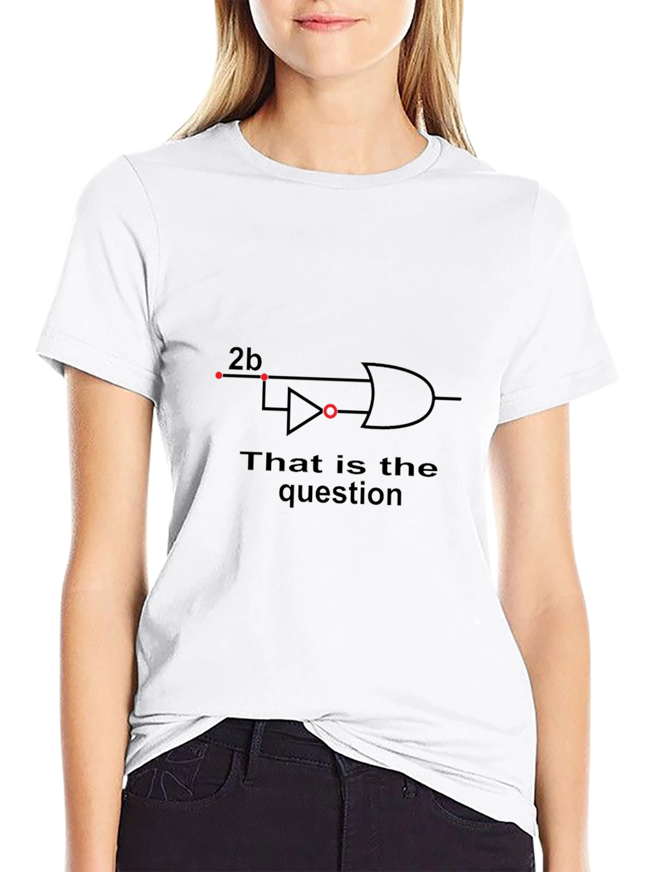 Logic Circuit T-Shirt - 2b or not 2b
