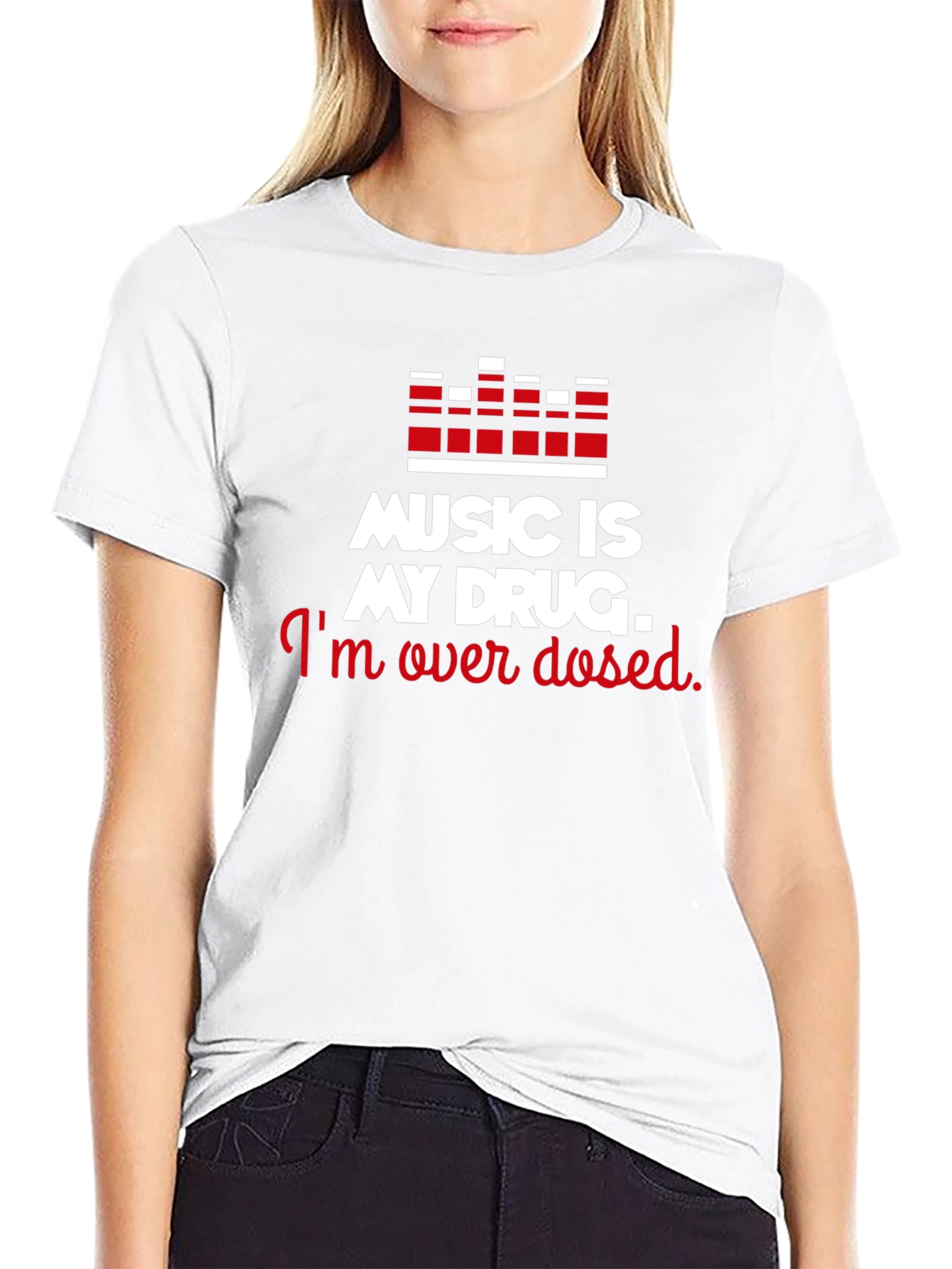 Music is My Drug Tee - Overdosed