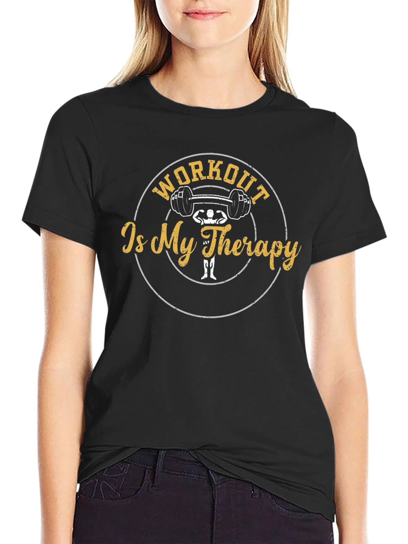 Workout Is My Therapy T-Shirt