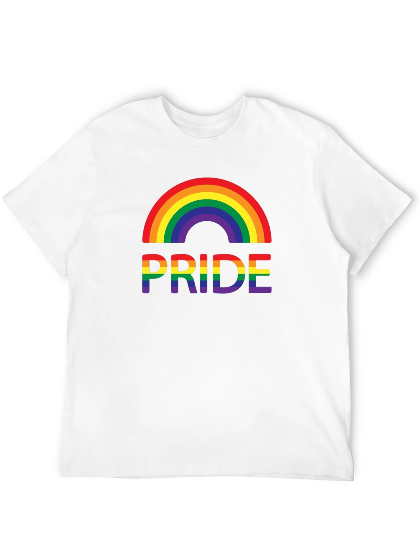 Rainbow Pride T-Shirt - Black