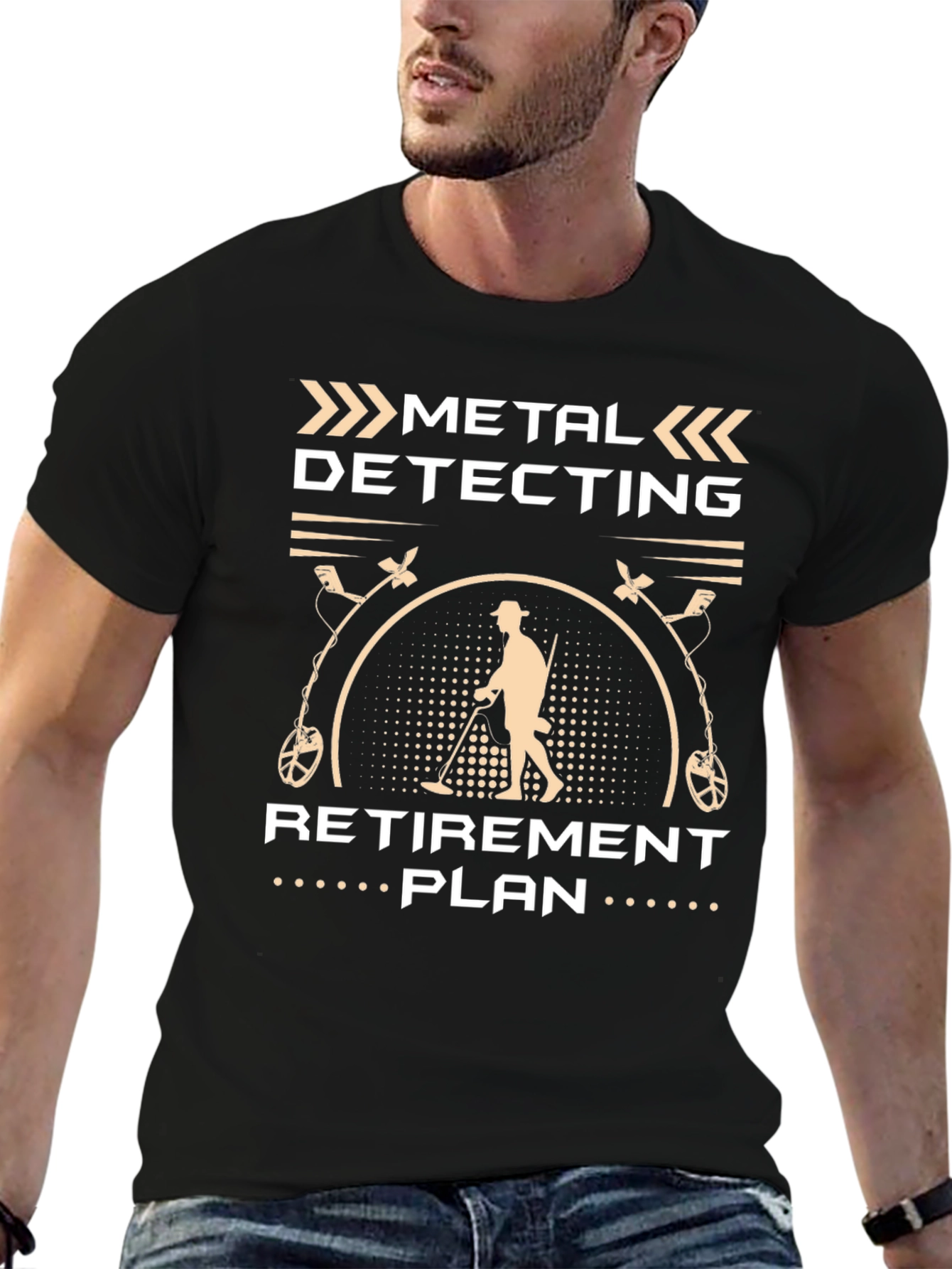 Metal Detecting Retirement Plan T-Shirt