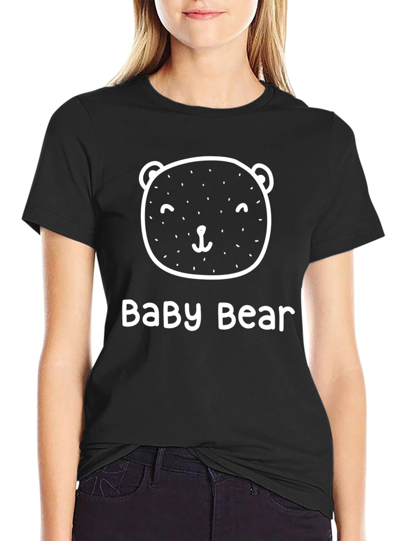 Baby Bear Graphic T-Shirt - Cute Animal Tee