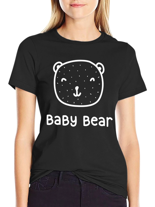 Baby Bear Graphic T-Shirt - Cute Animal Tee