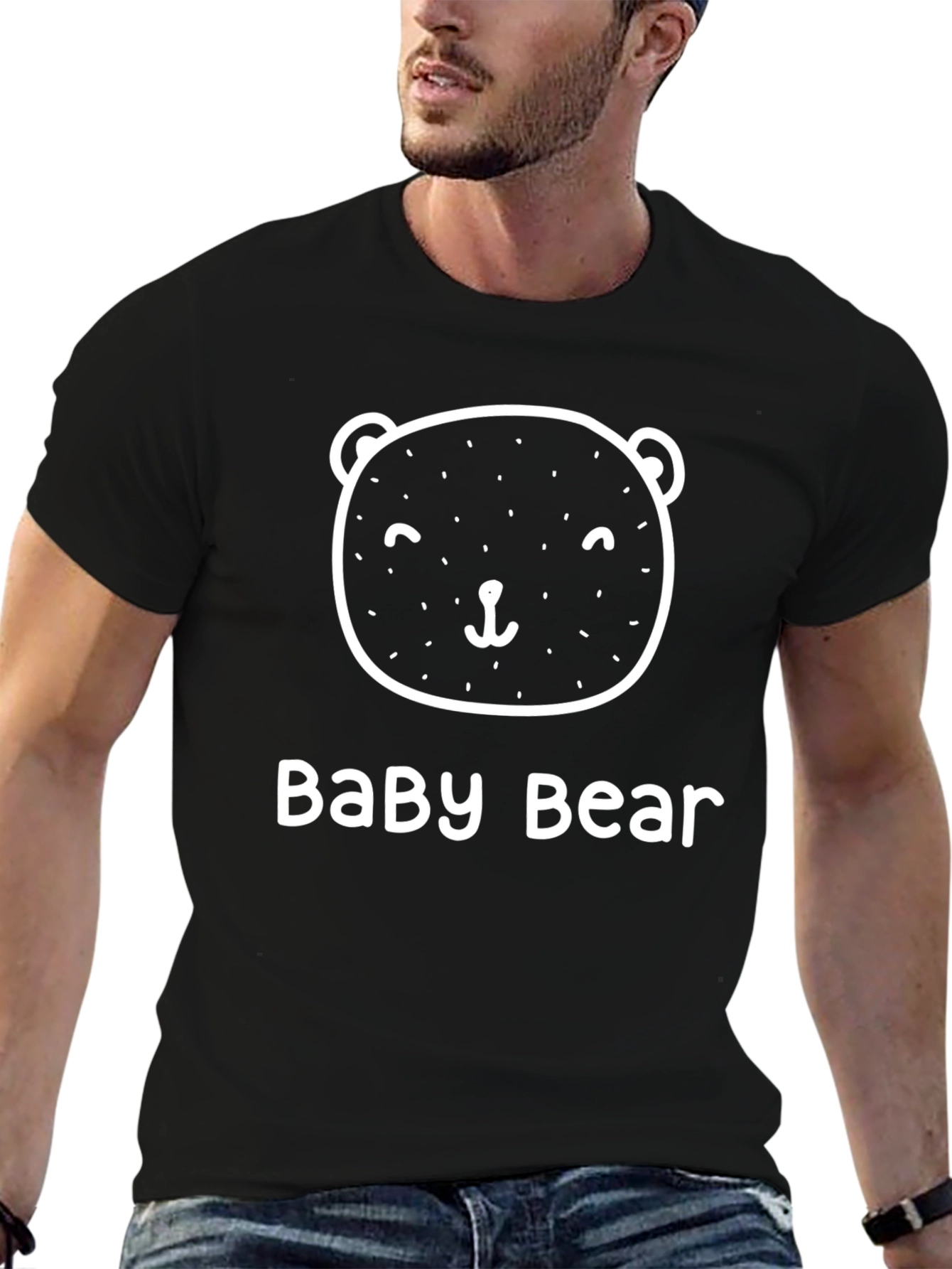 Baby Bear Graphic T-Shirt - Cute Animal Tee