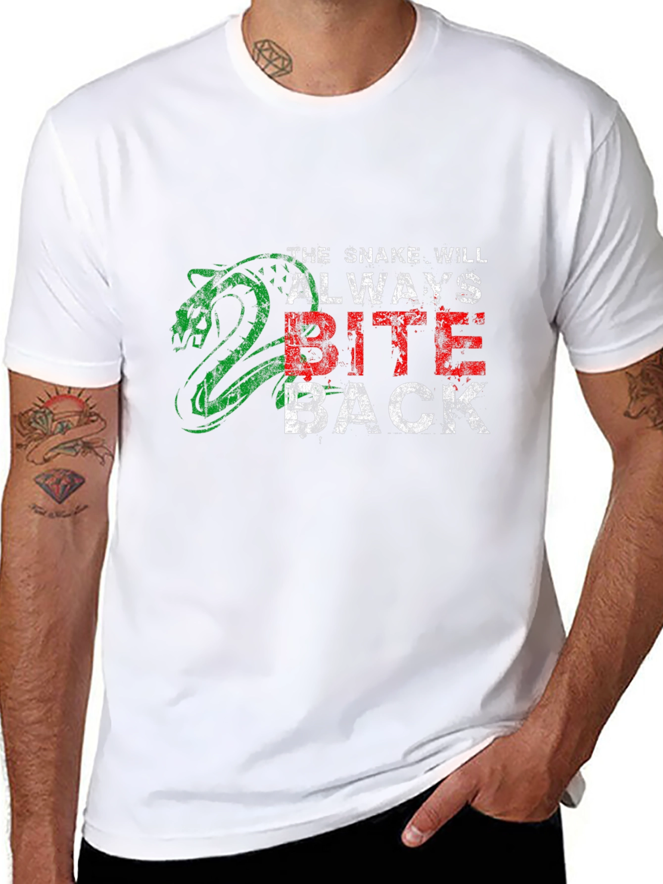 The Snake Will Always Bite Back T-Shirt