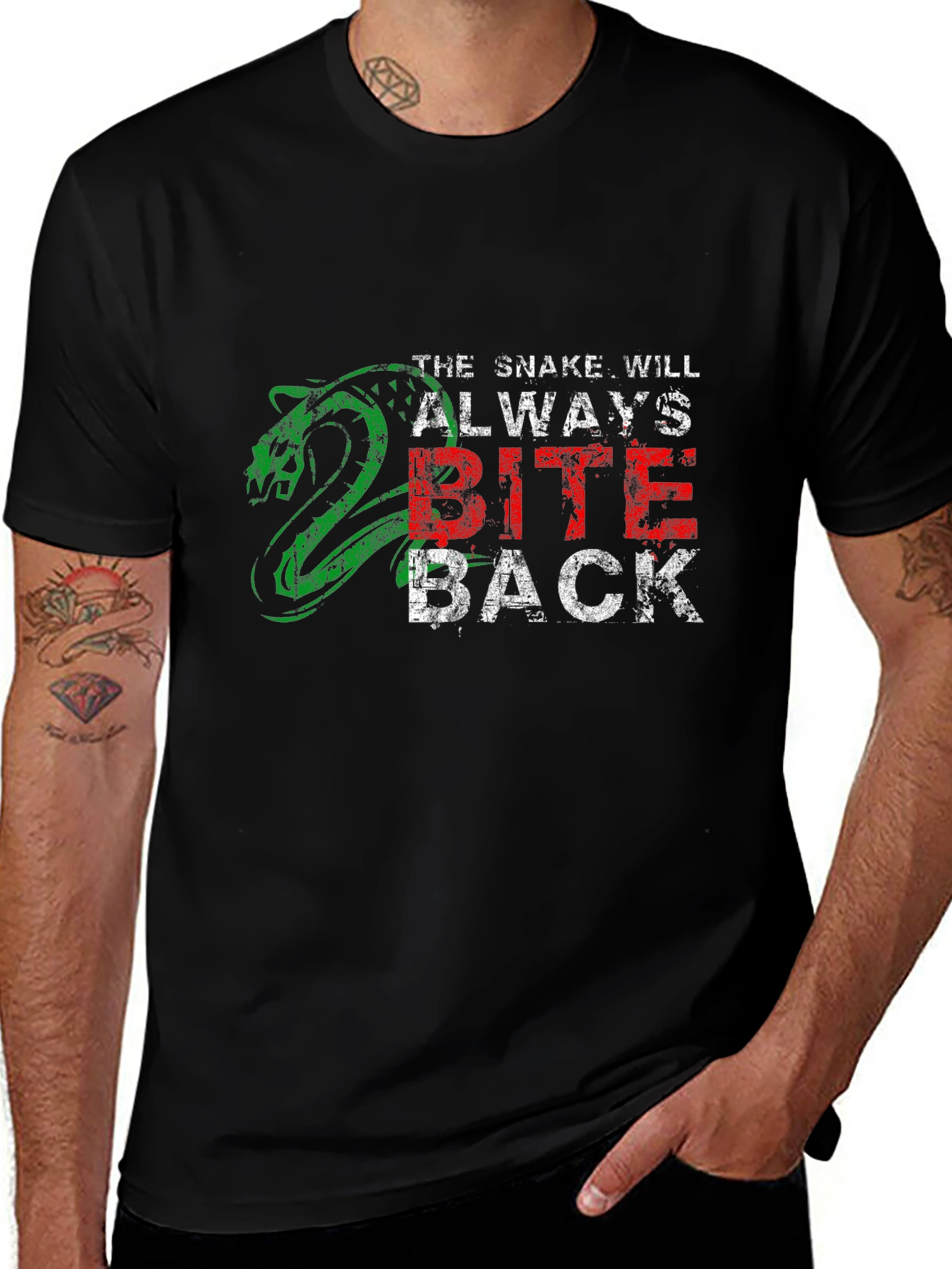 The Snake Will Always Bite Back T-Shirt