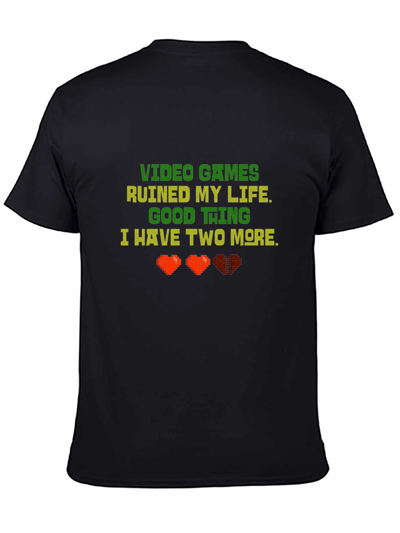 Video Games Ruined My Life Funny Gamer T-Shirt