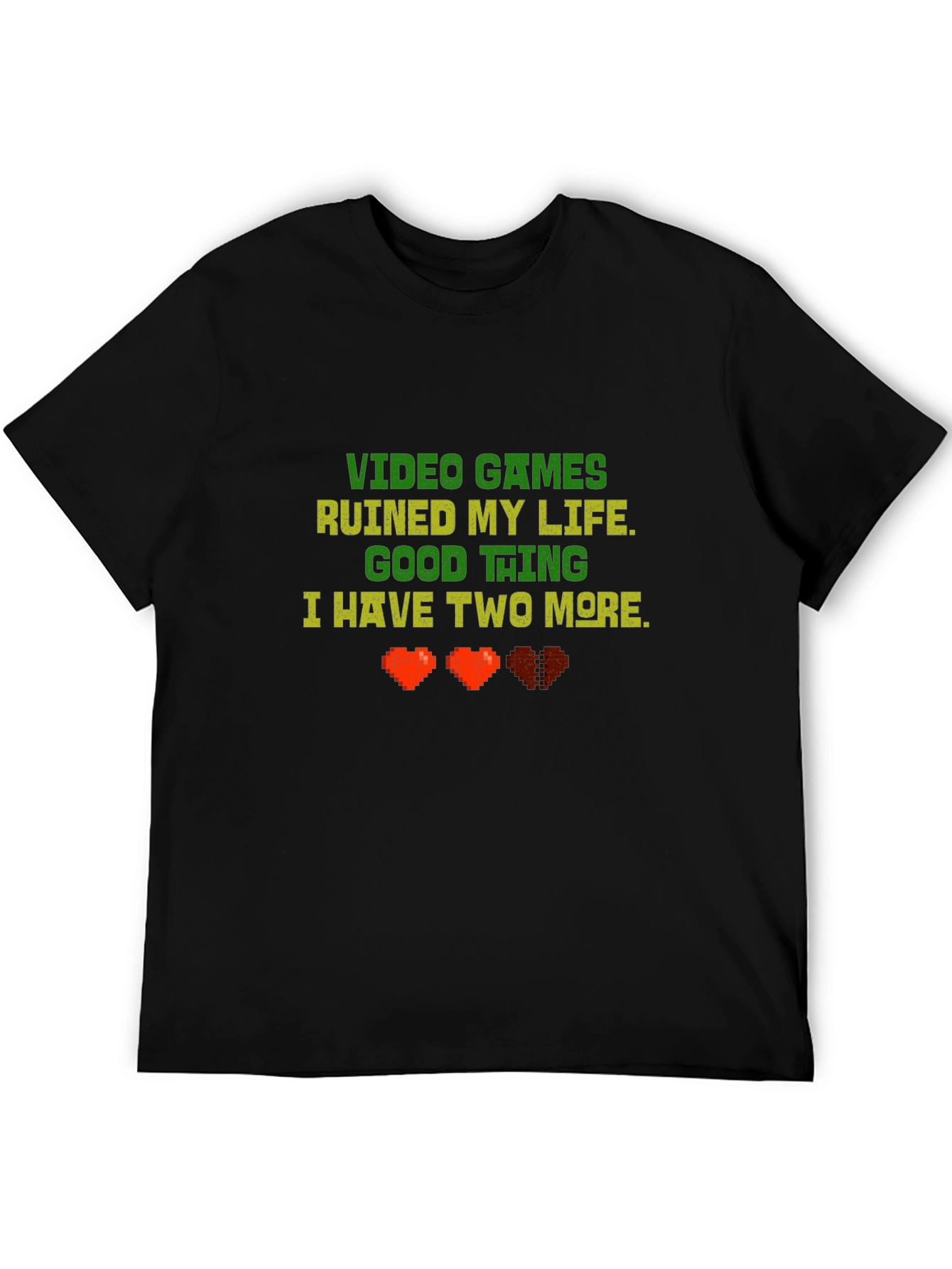 Video Games Ruined My Life Funny Gamer T-Shirt