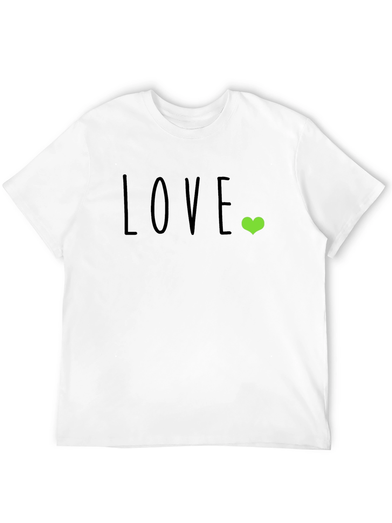 Love Heart Graphic T-Shirt - Casual Comfort