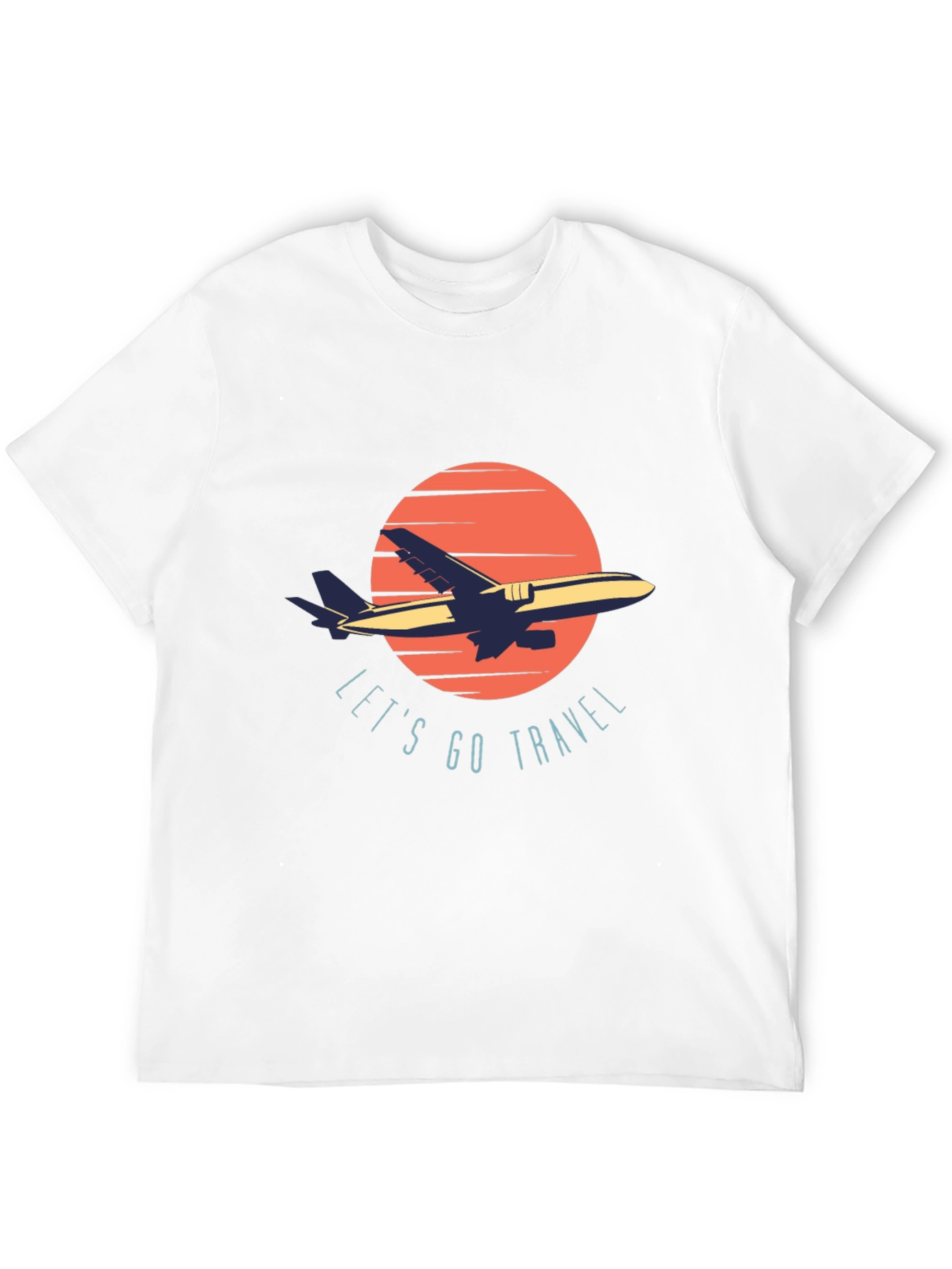 Lets Go Travel Graphic T-Shirt