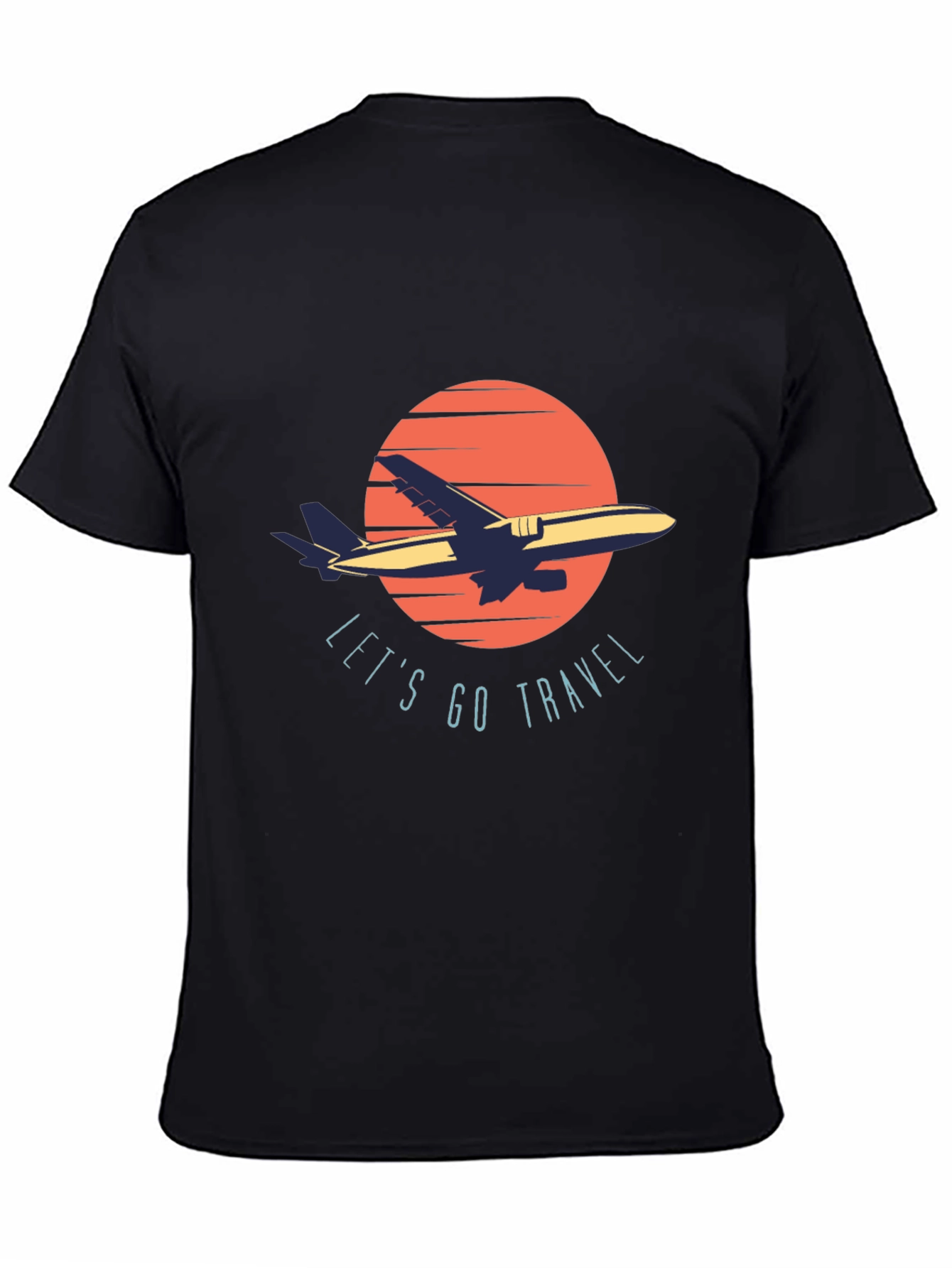 Lets Go Travel Graphic T-Shirt