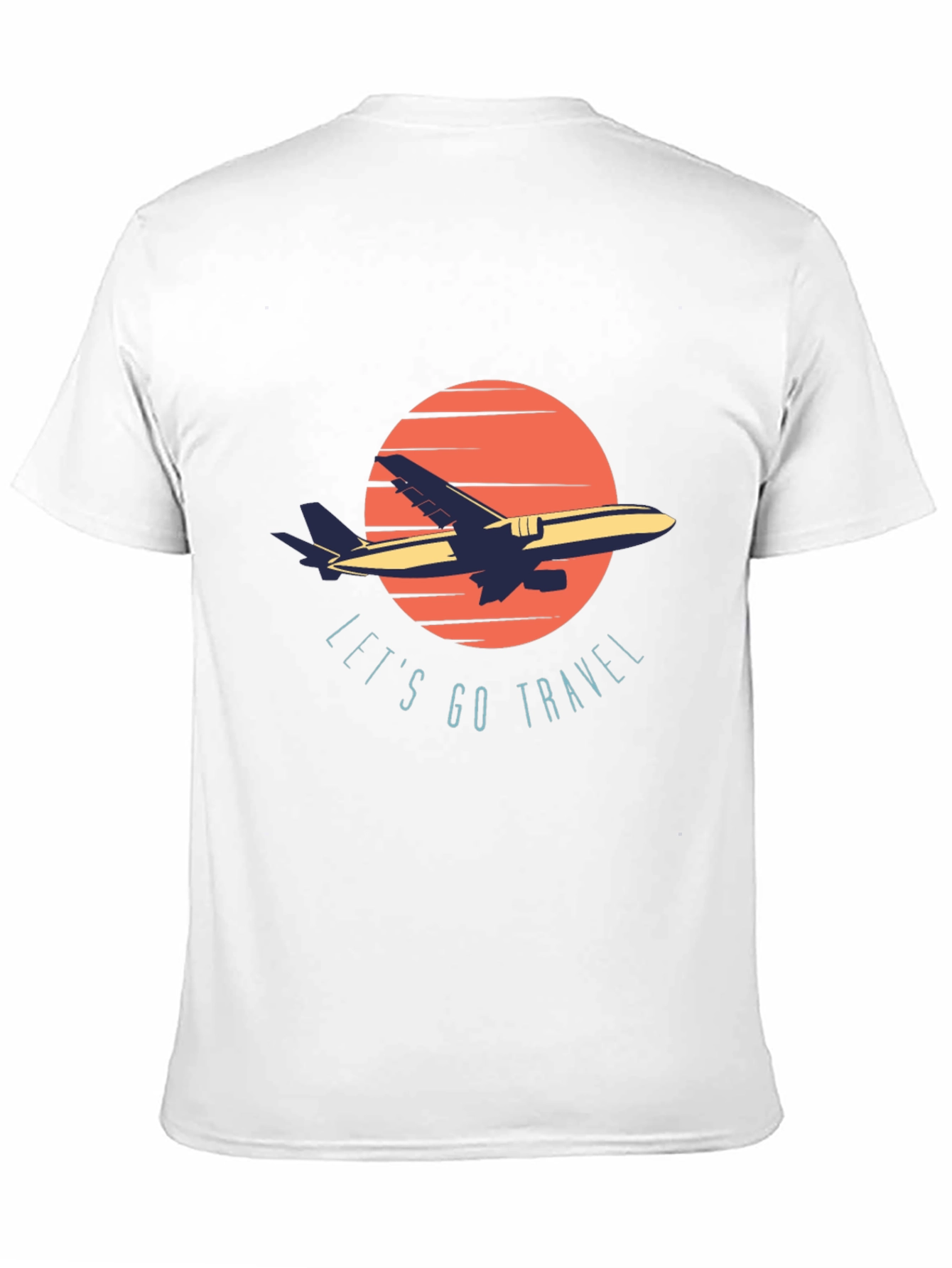 Lets Go Travel Graphic T-Shirt