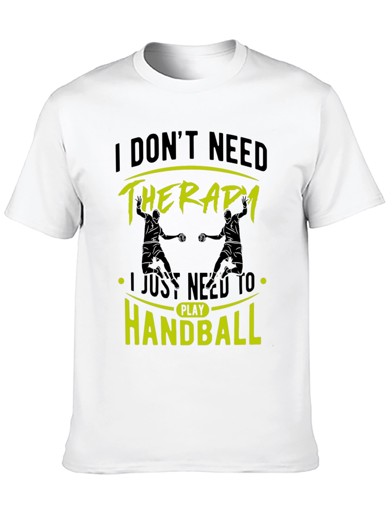 Handball Therapy Black T-Shirt