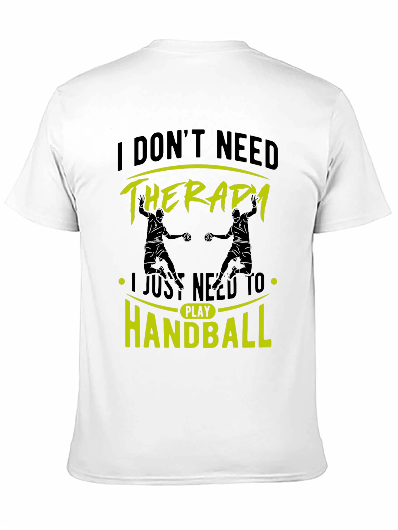 Handball Therapy Black T-Shirt