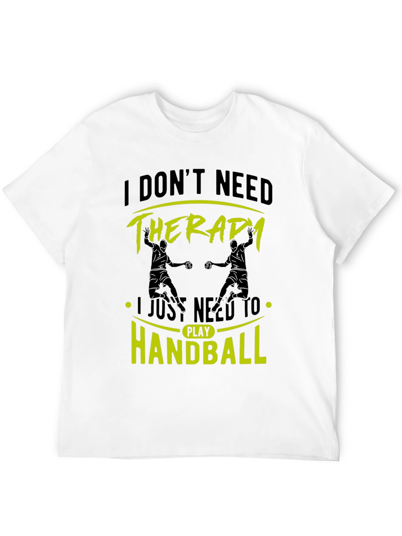 Handball Therapy Black T-Shirt