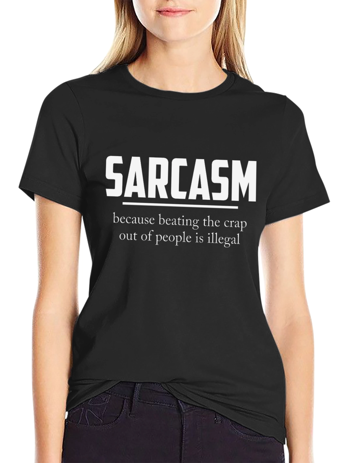 Sarcasm Humor Graphic Tee
